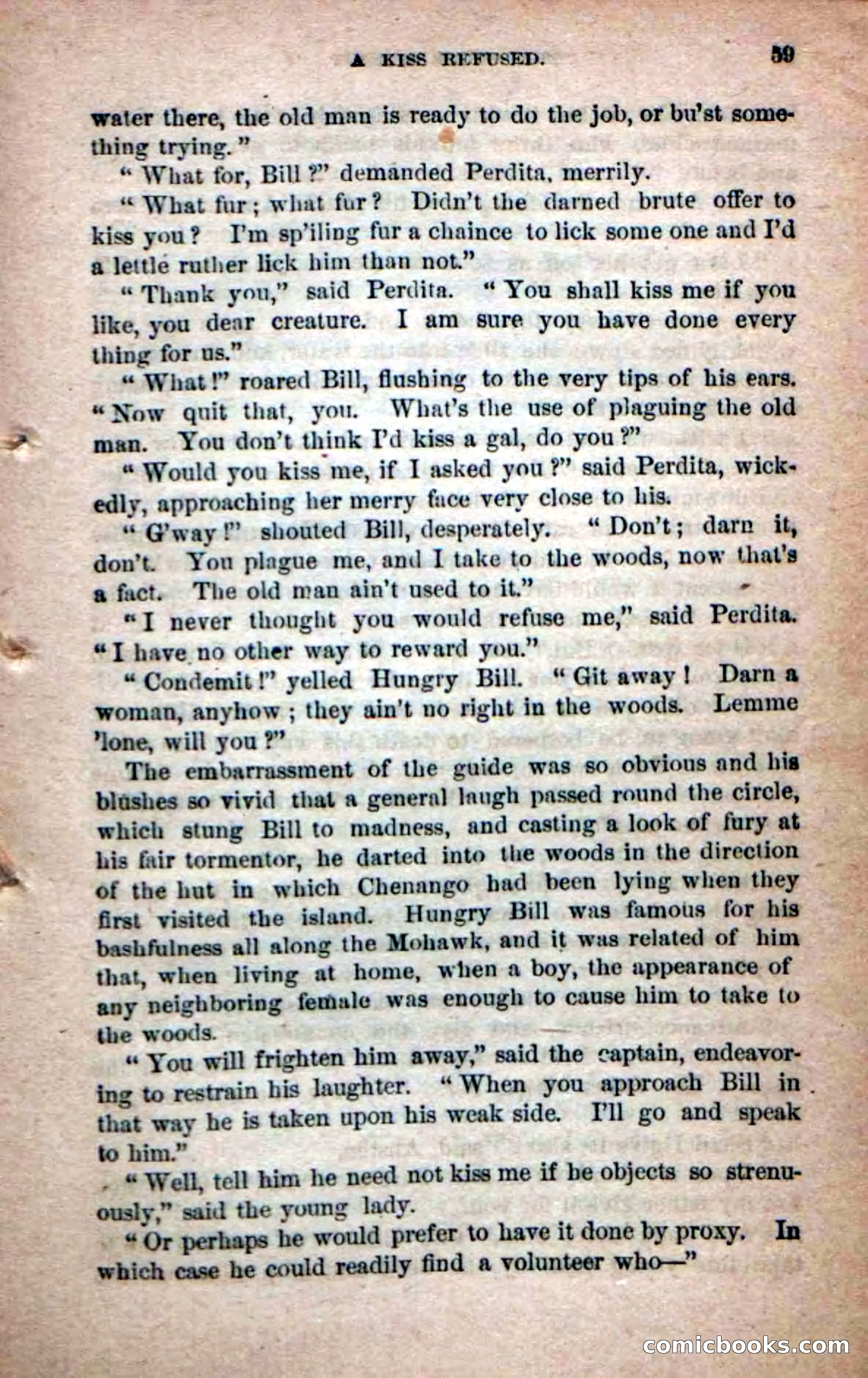 Beadle's Dime Novels No. 215: The White Hermit — page 57 of 98