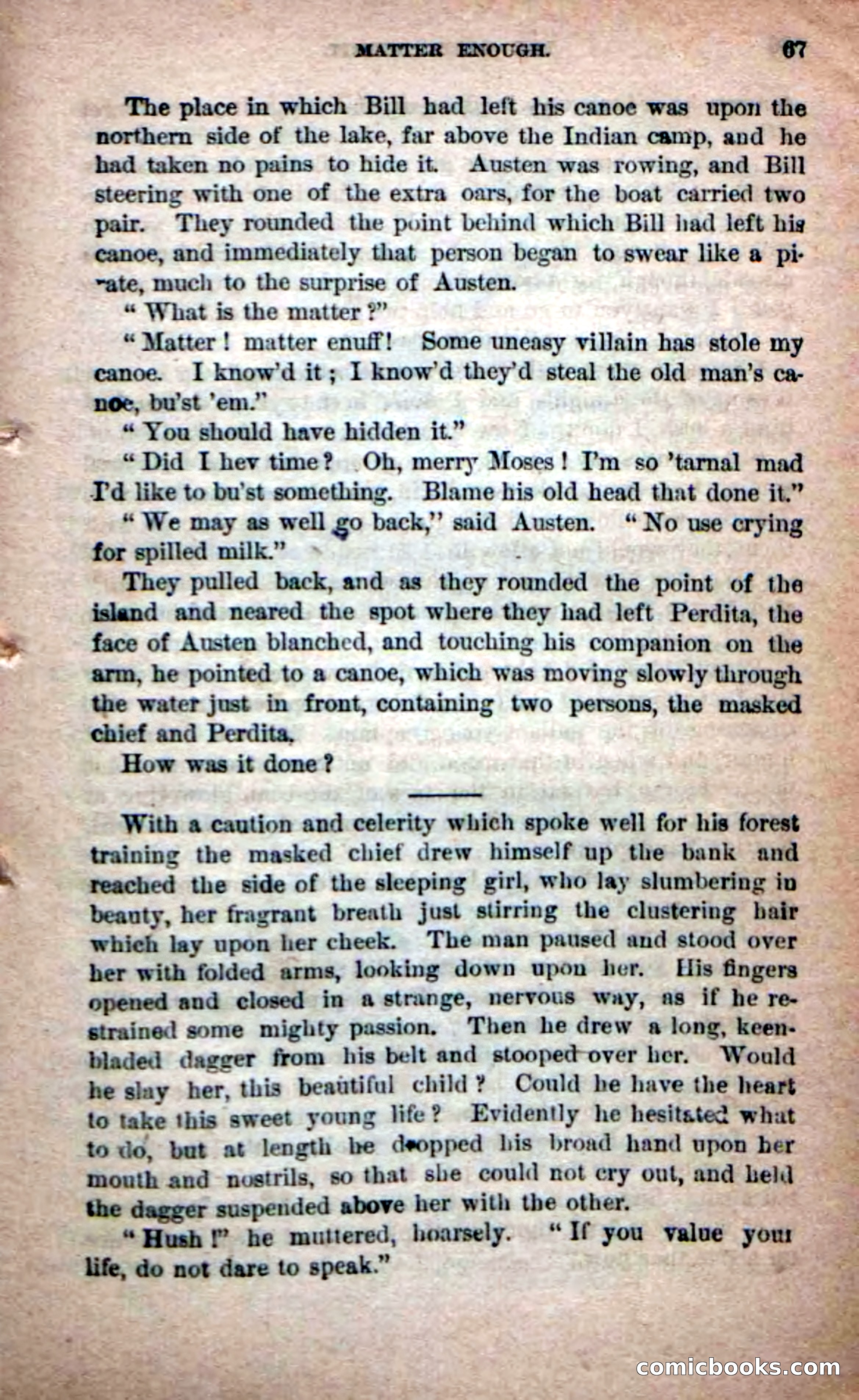 Beadle's Dime Novels No. 215: The White Hermit — page 63 of 98