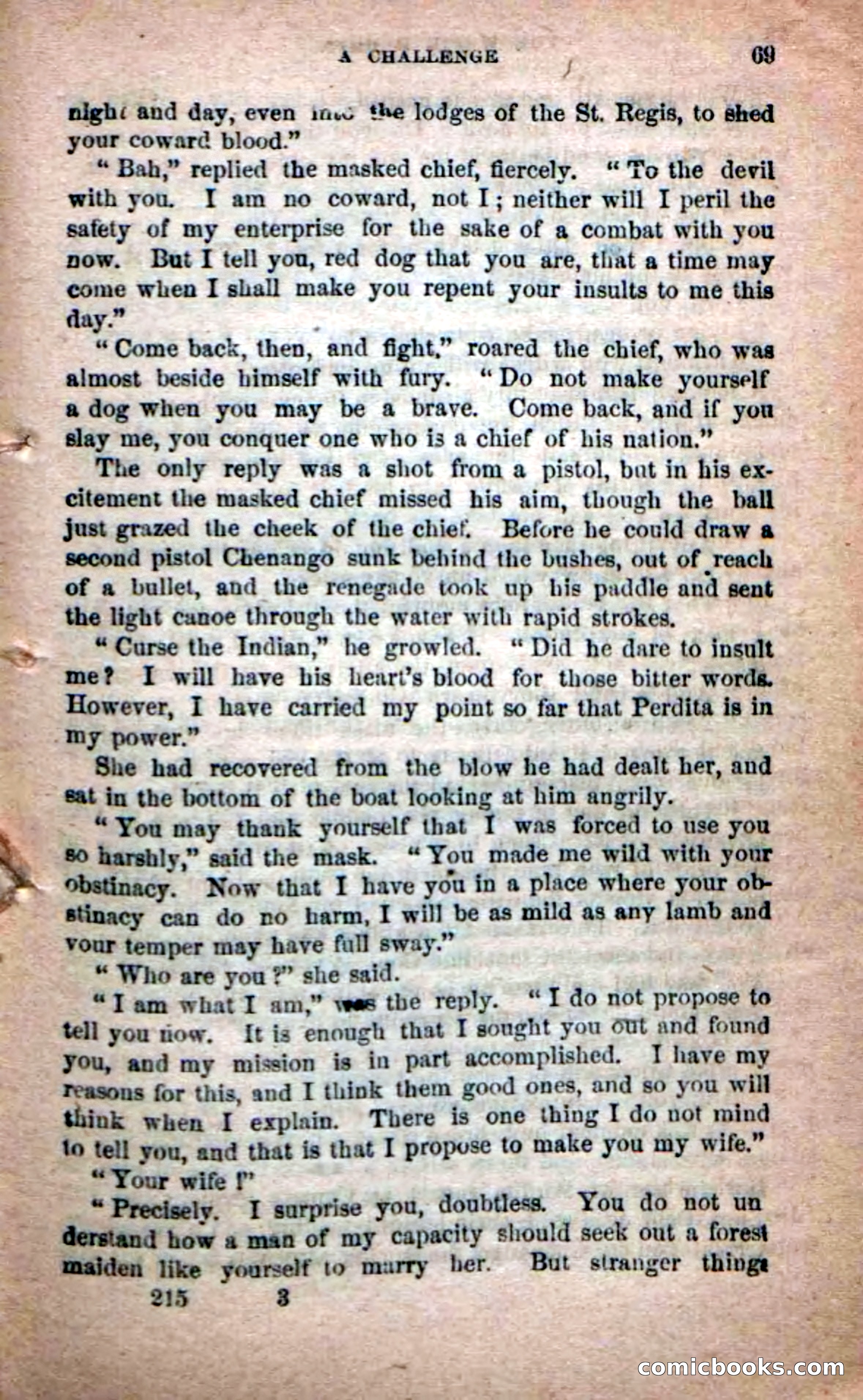 Beadle's Dime Novels No. 215: The White Hermit — page 65 of 98