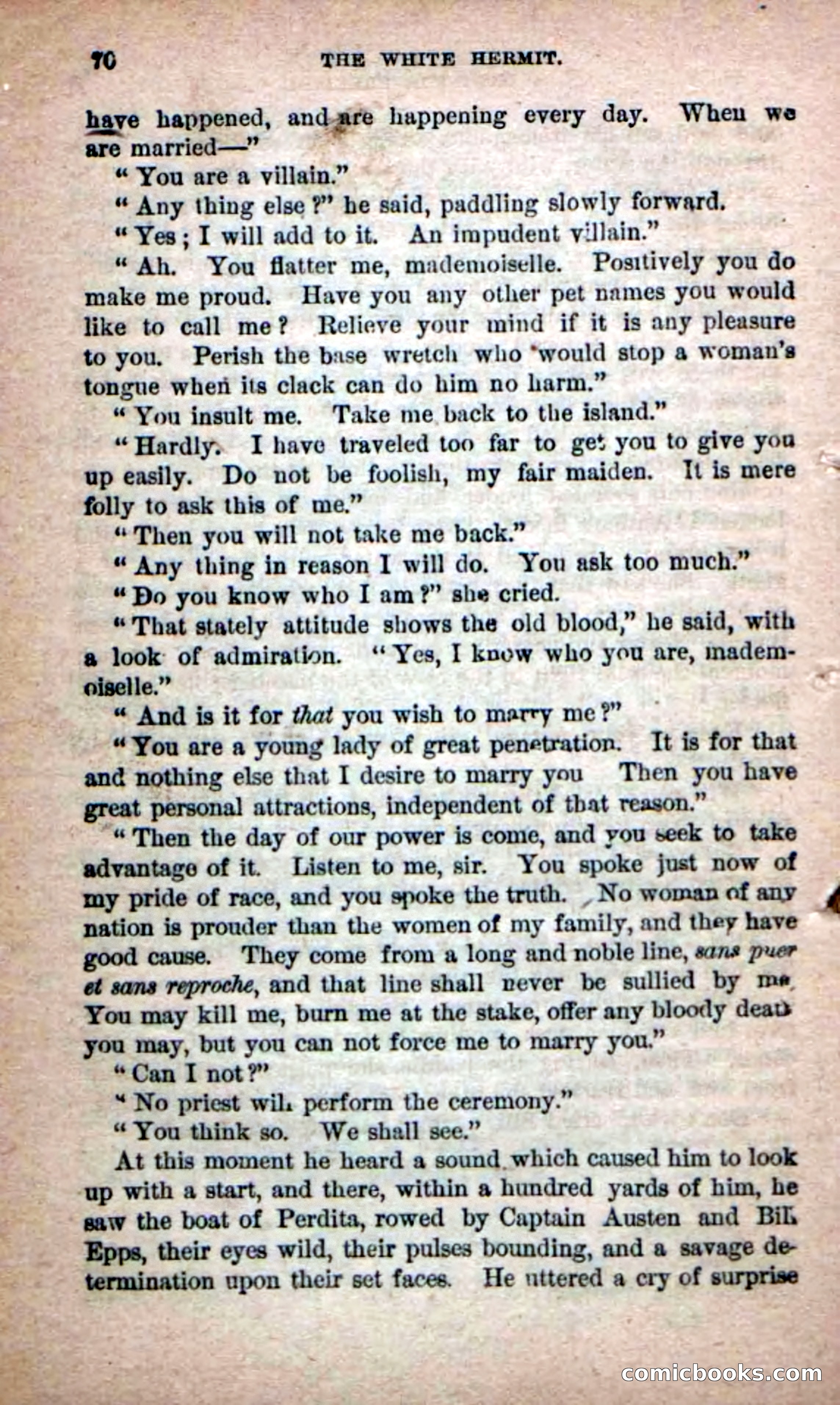Beadle's Dime Novels No. 215: The White Hermit — page 66 of 98