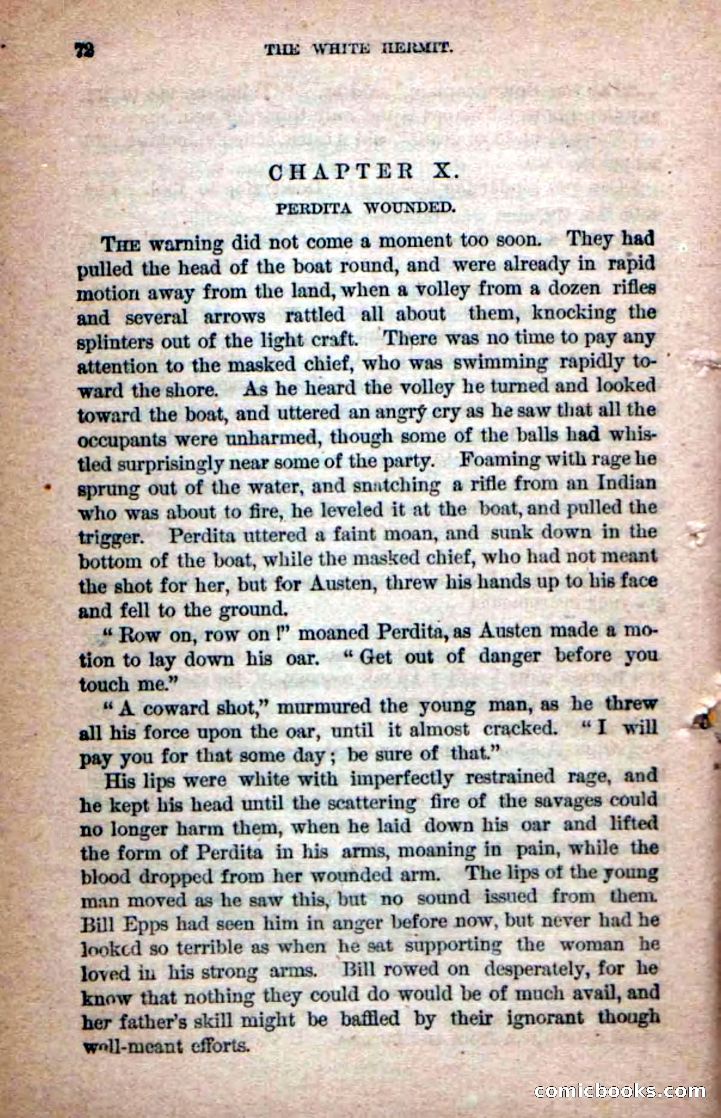 Beadle's Dime Novels No. 215: The White Hermit — page 68 of 98