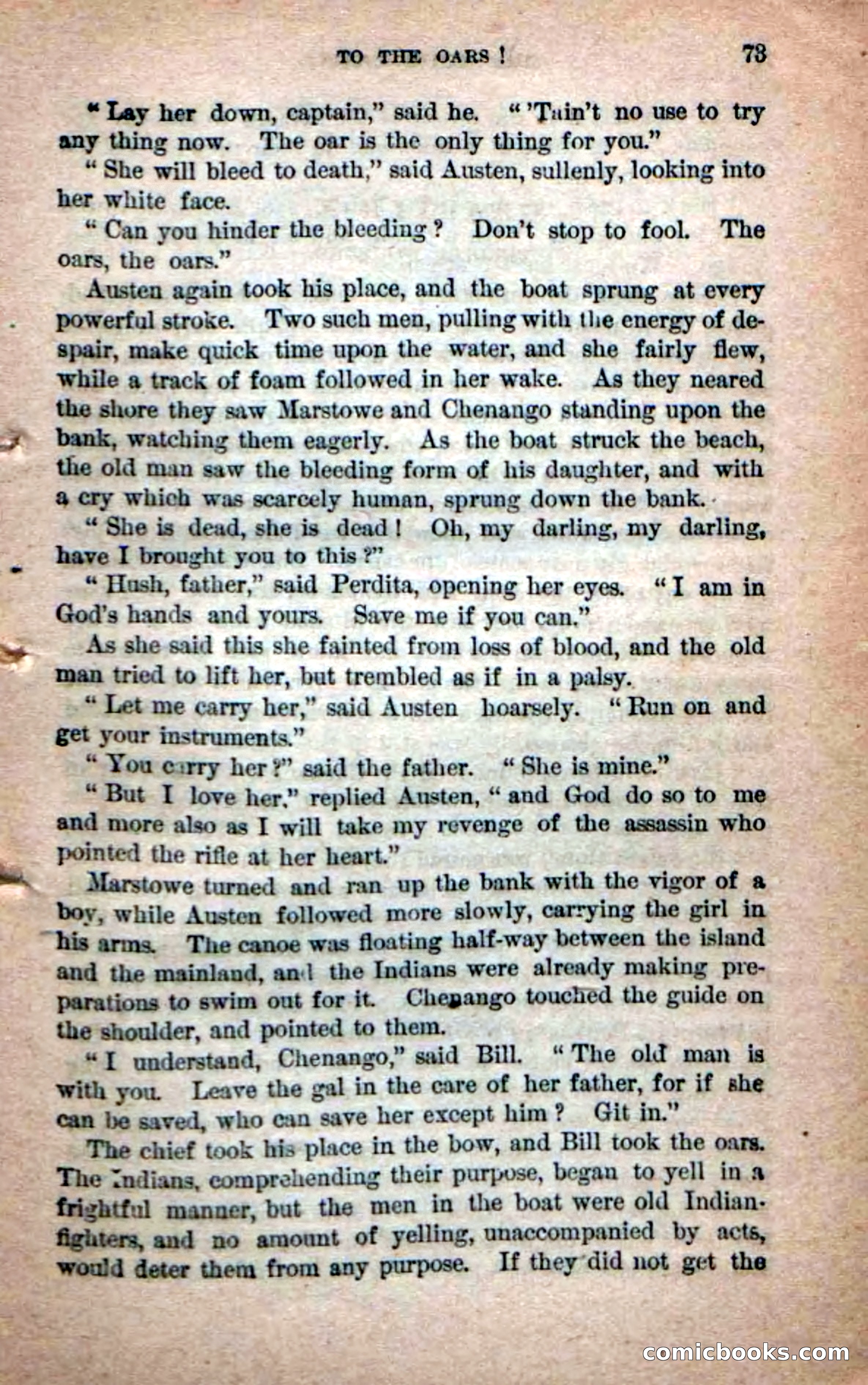 Beadle's Dime Novels No. 215: The White Hermit — page 69 of 98