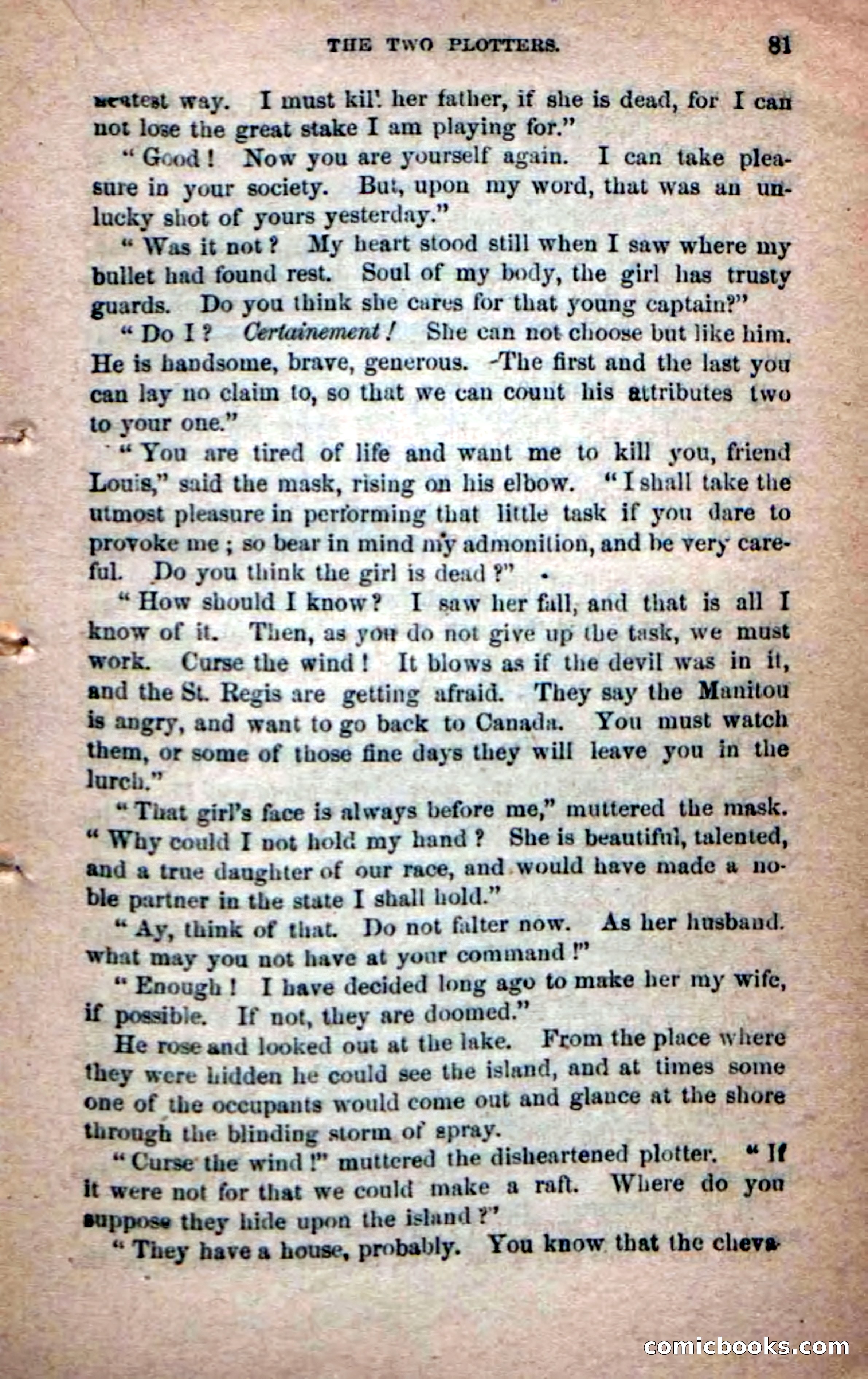 Beadle's Dime Novels No. 215: The White Hermit — page 77 of 98