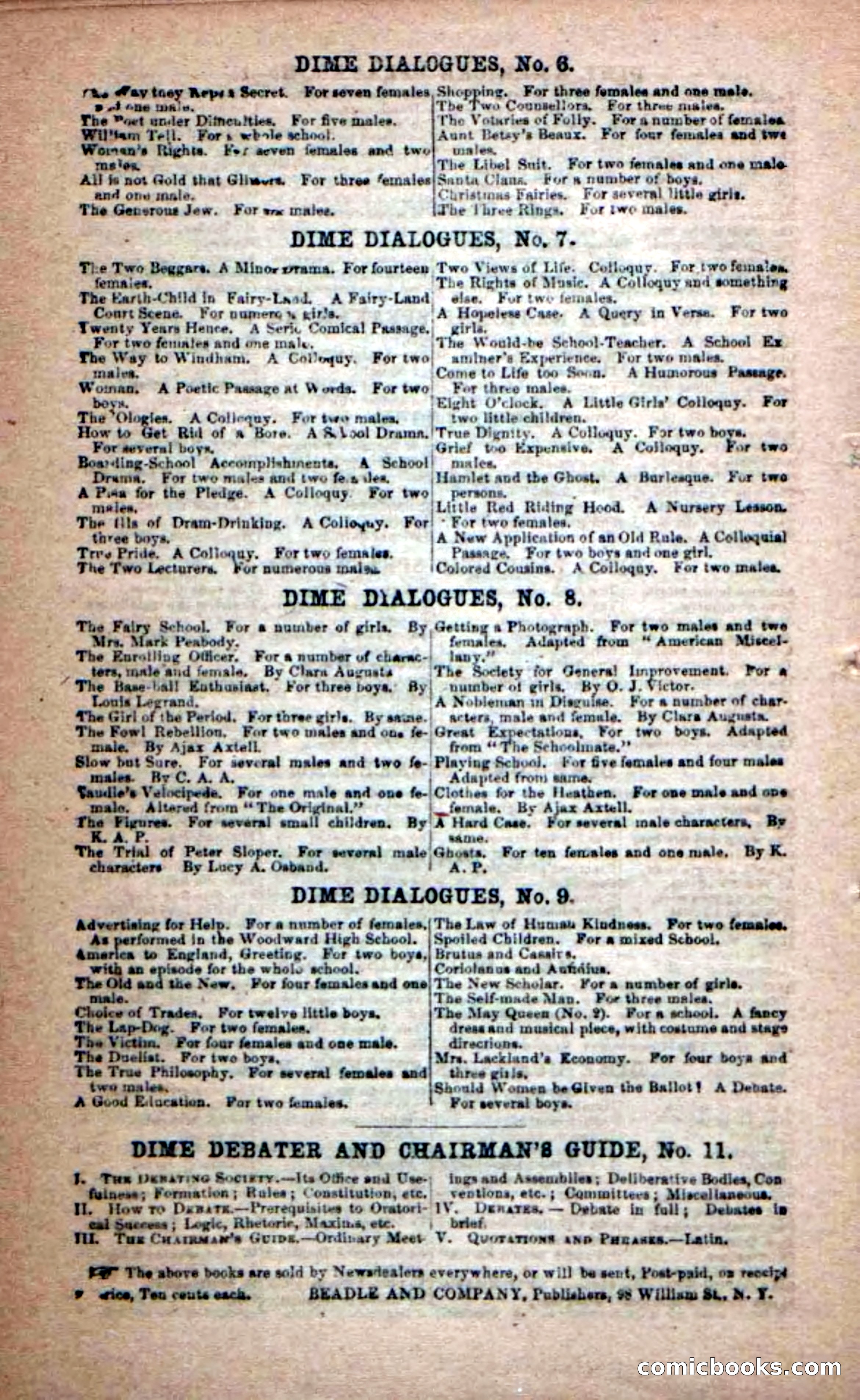 Beadle's Dime Novels No. 215: The White Hermit — page 92 of 98
