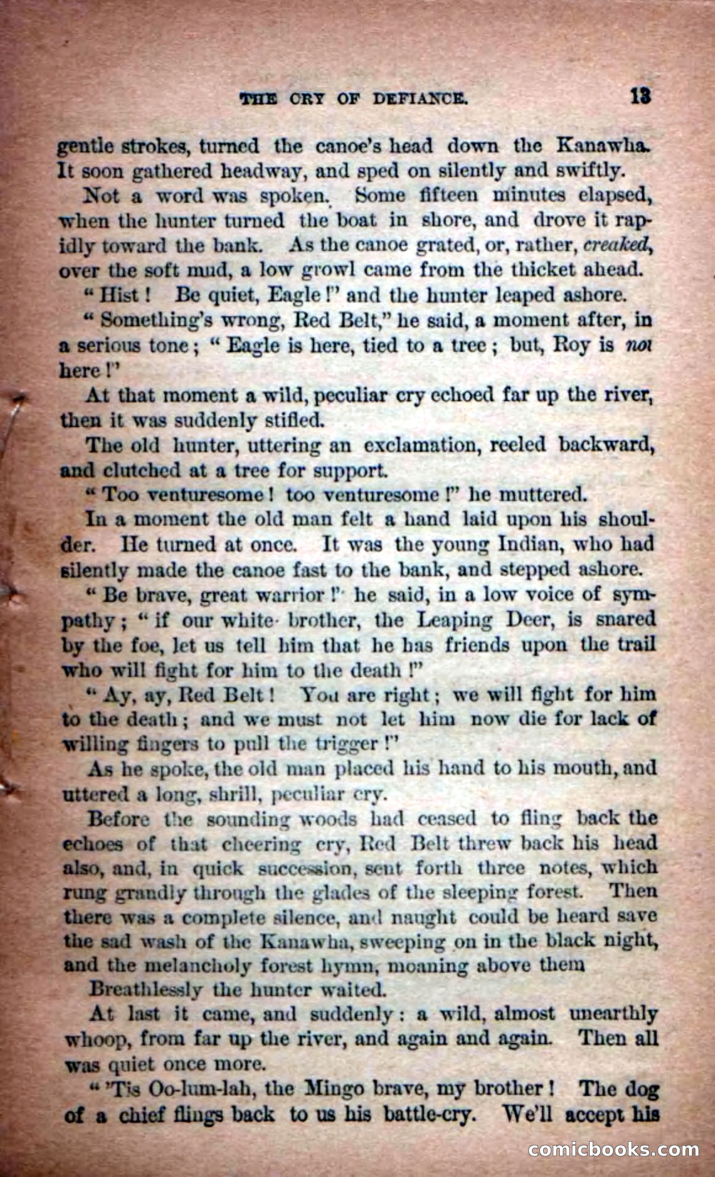 Red Belt, the Tuscarora — page 11 of 98