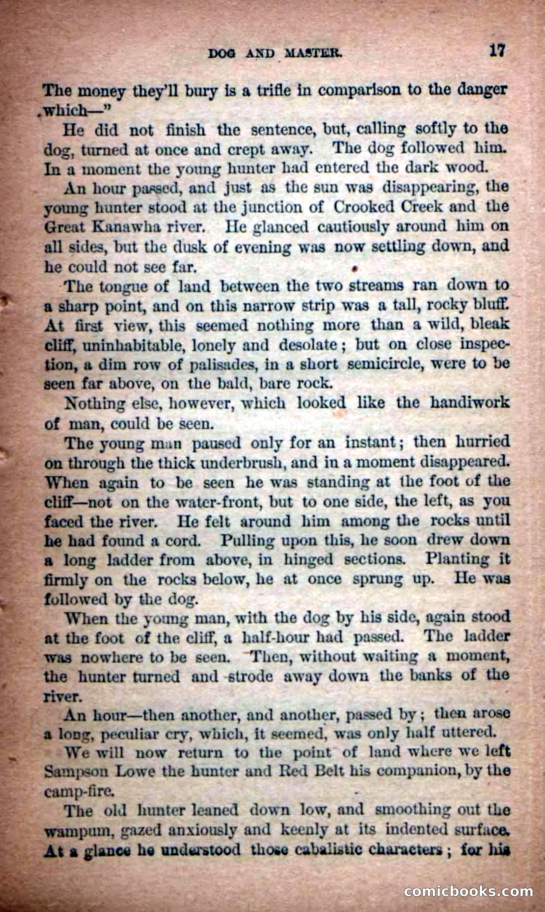 Red Belt, the Tuscarora — page 15 of 98