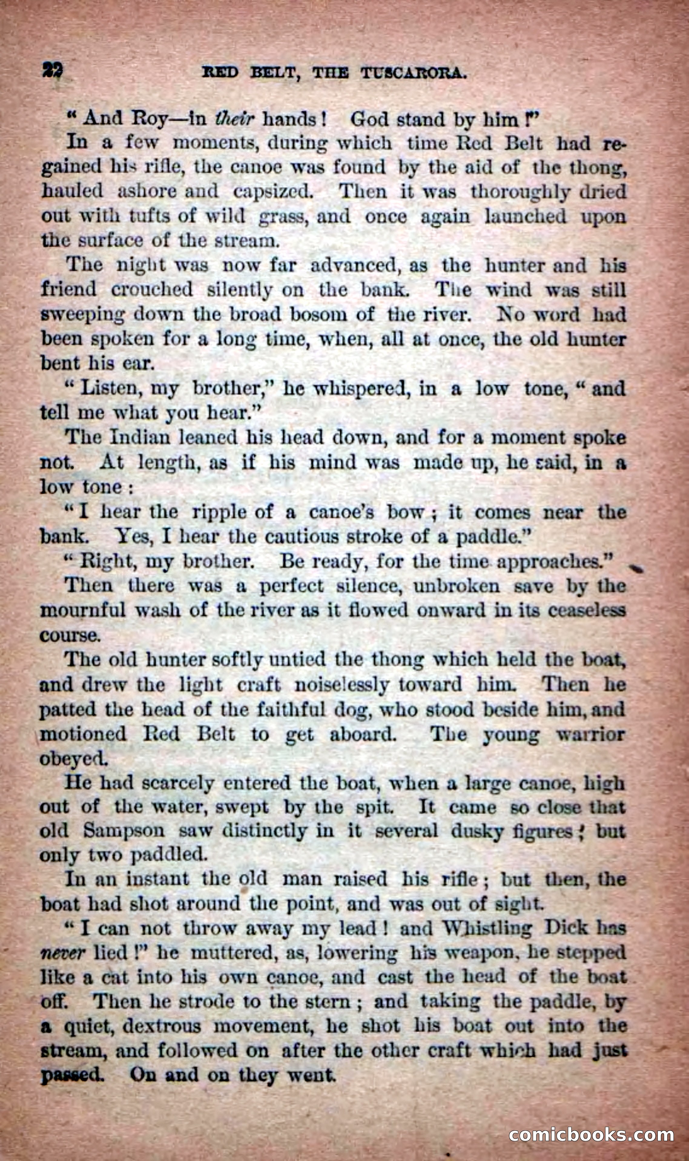 Red Belt, the Tuscarora — page 20 of 98
