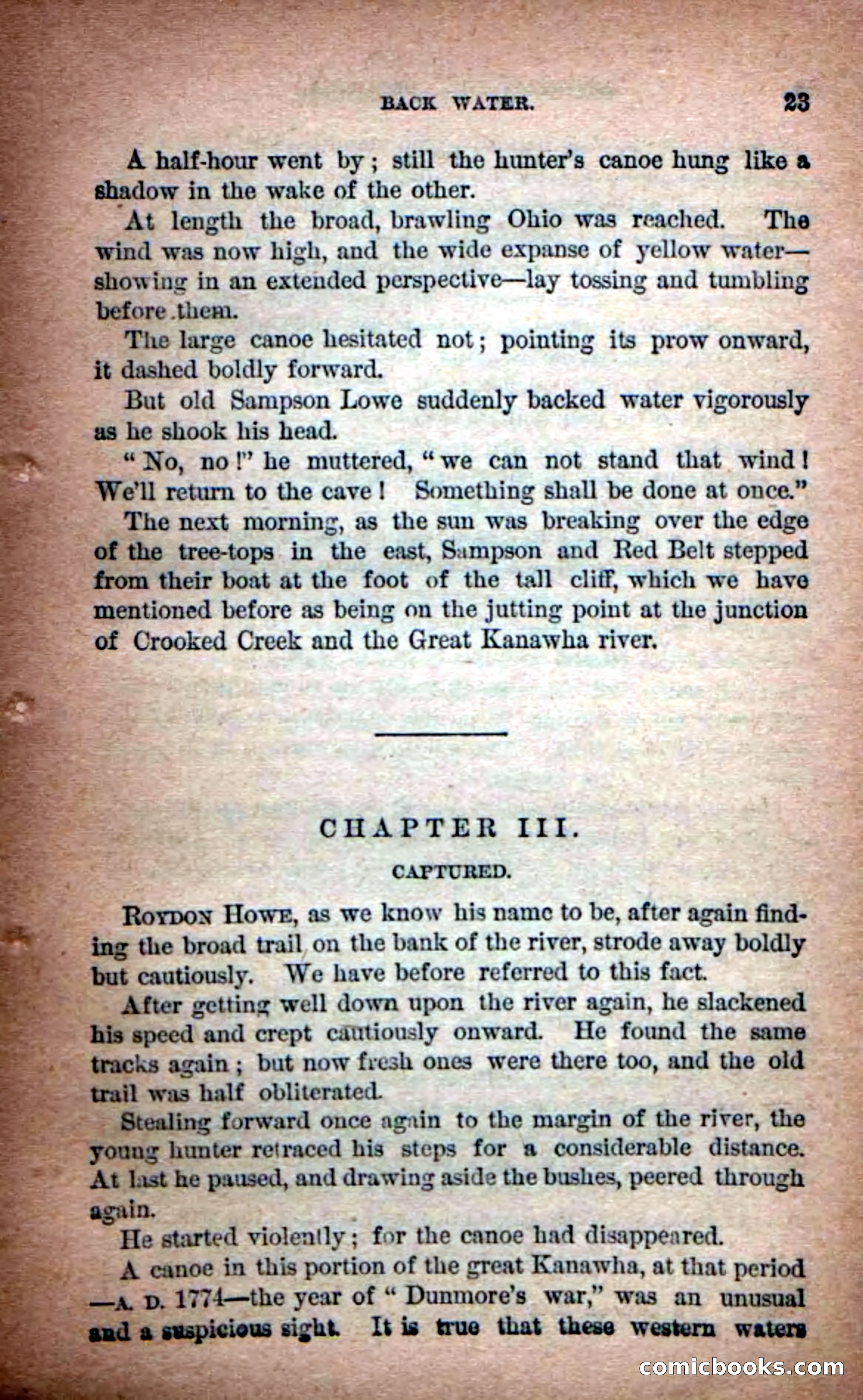 Red Belt, the Tuscarora — page 21 of 98