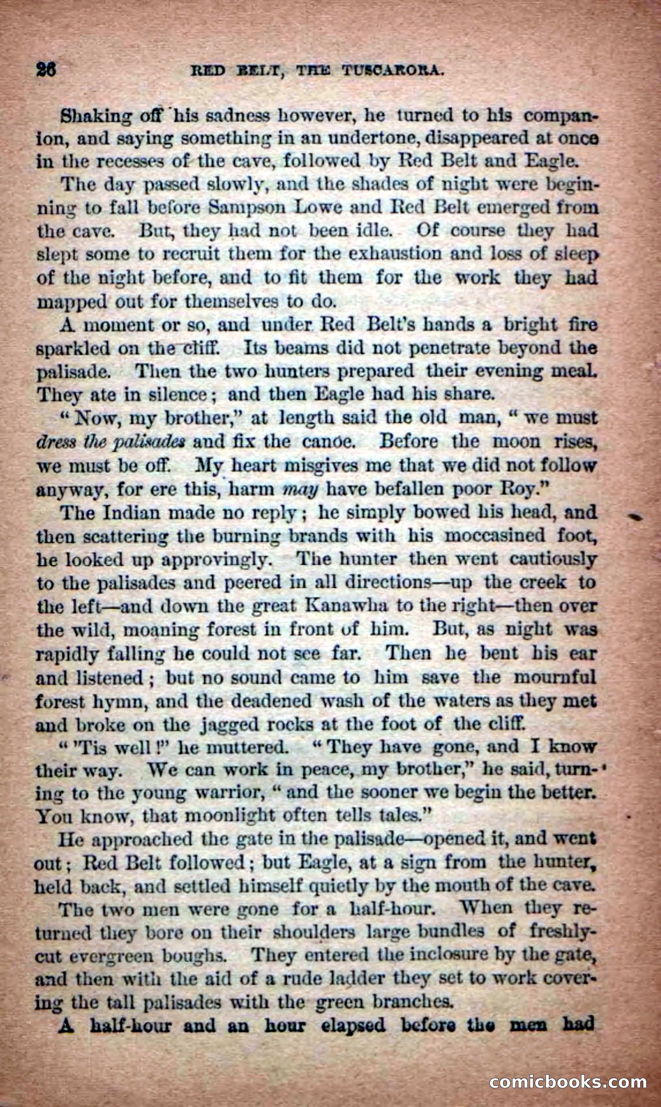 Red Belt, the Tuscarora — page 24 of 98