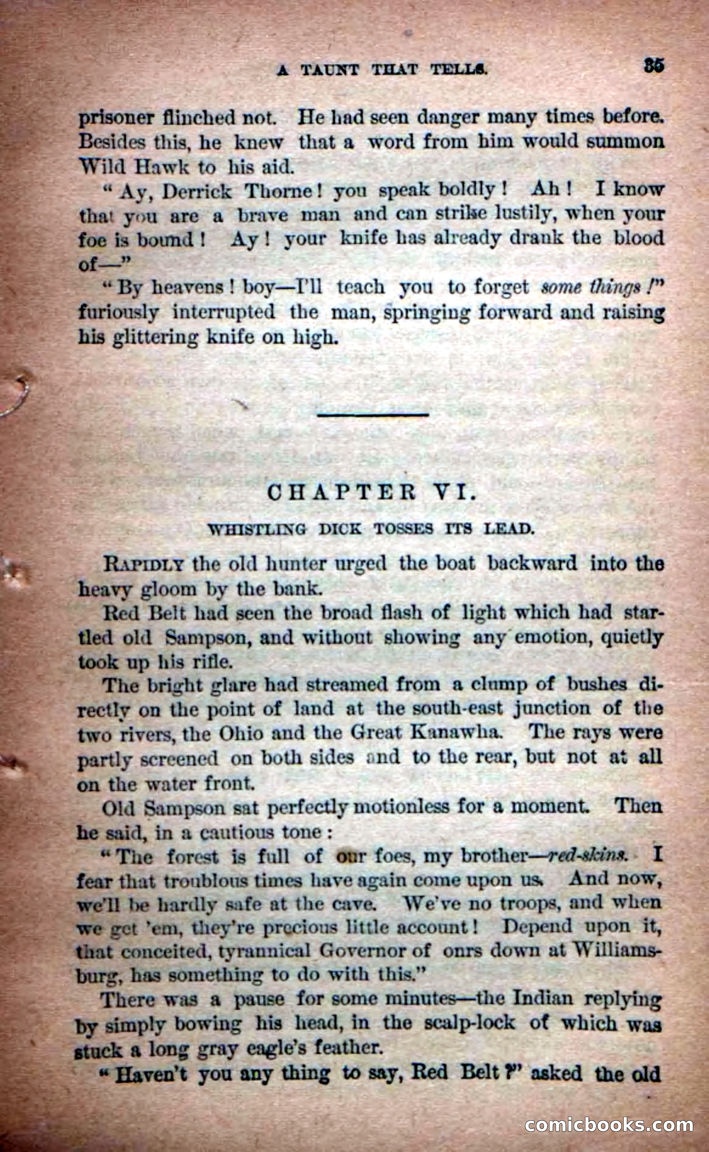 Red Belt, the Tuscarora — page 33 of 98