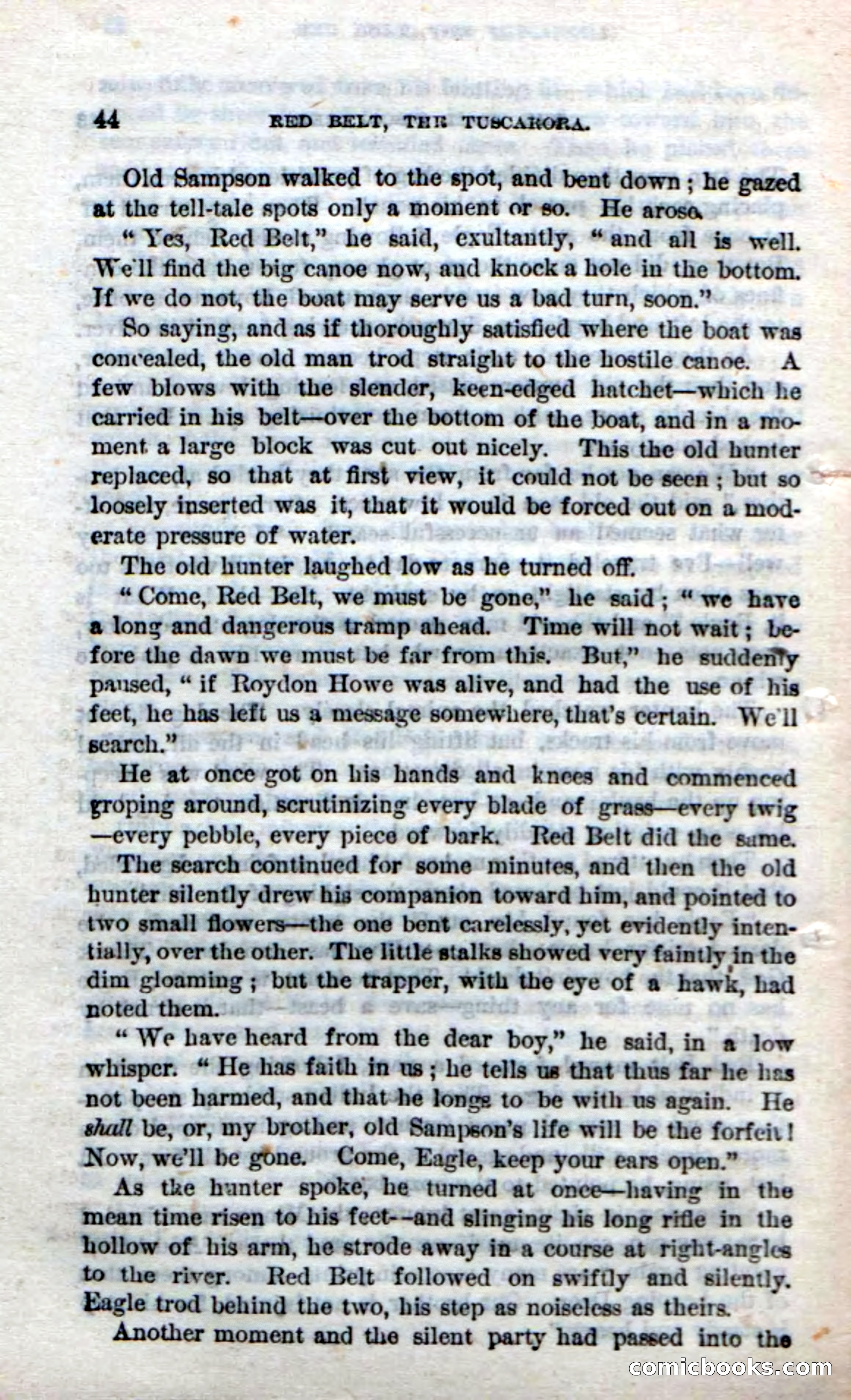 Red Belt, the Tuscarora — page 42 of 98