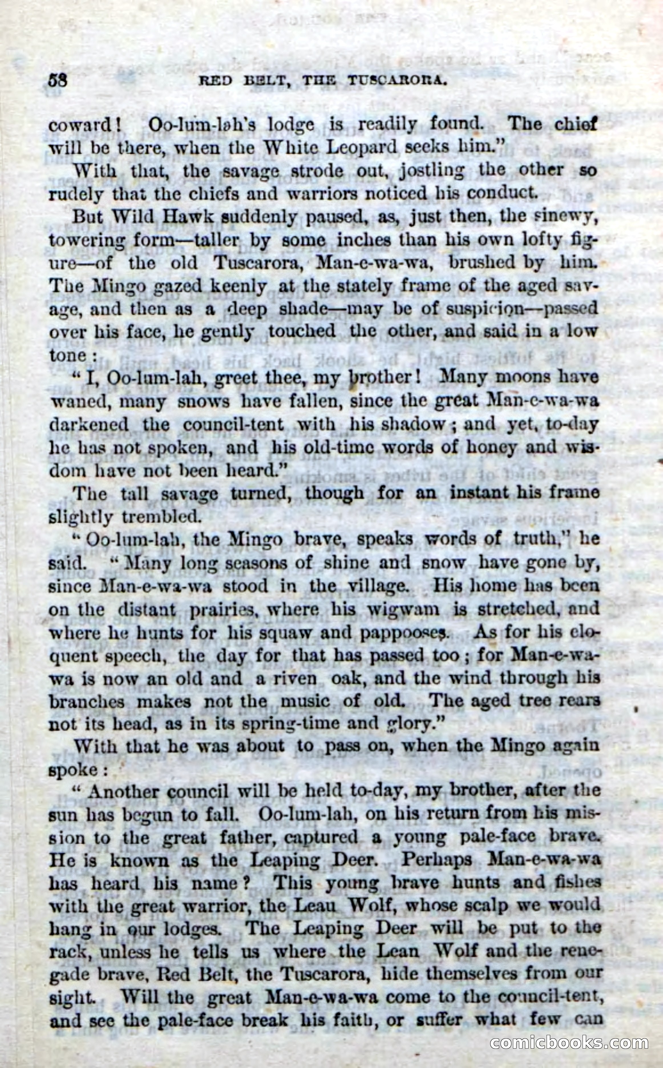 Red Belt, the Tuscarora — page 56 of 98