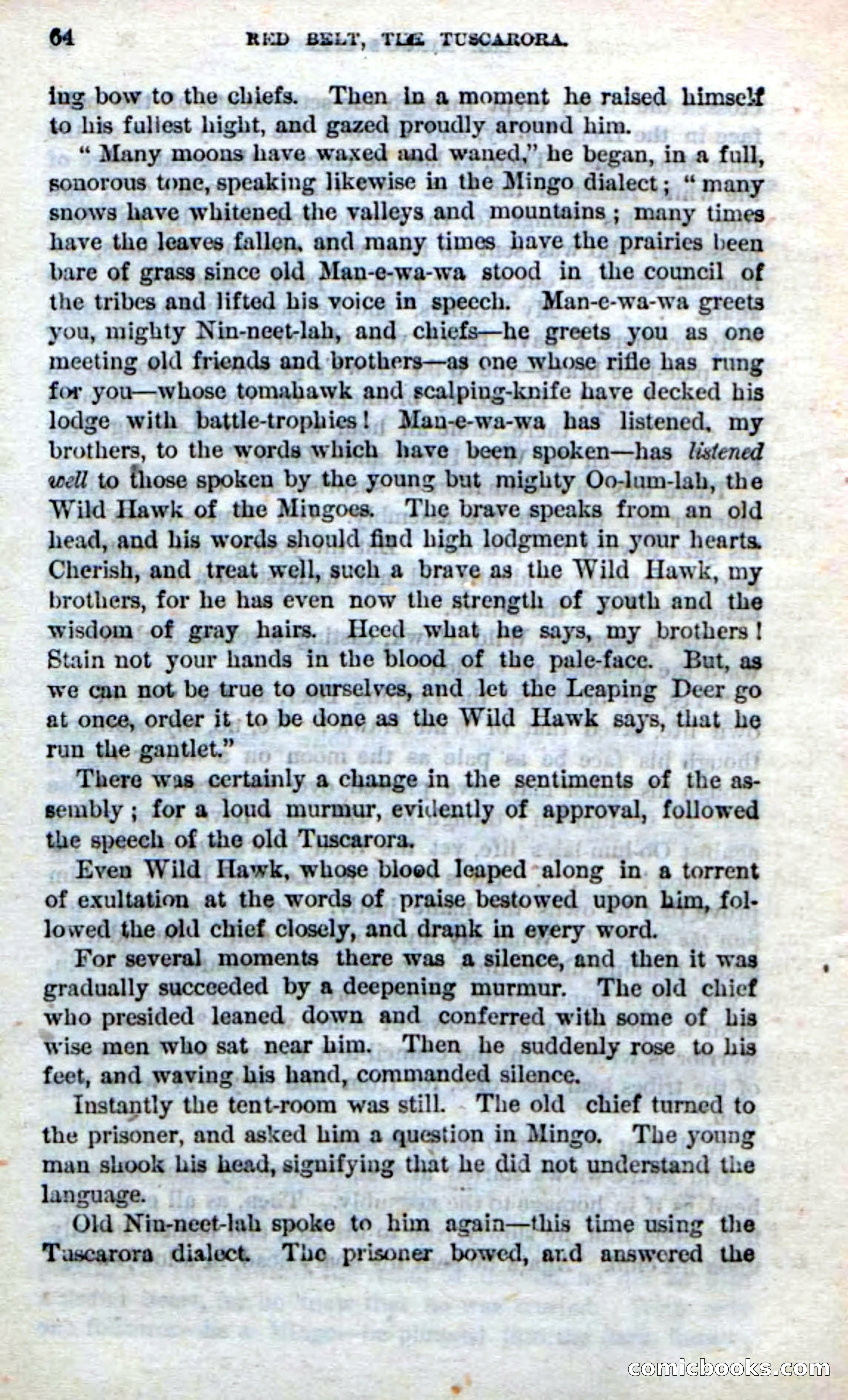 Red Belt, the Tuscarora — page 62 of 98