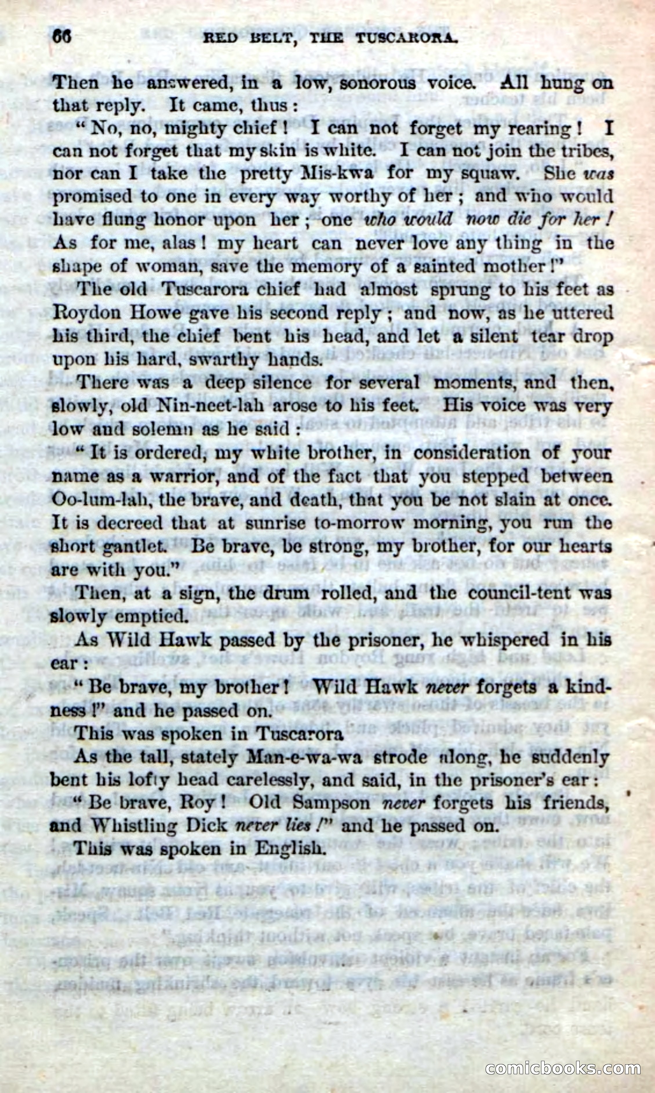 Red Belt, the Tuscarora — page 64 of 98