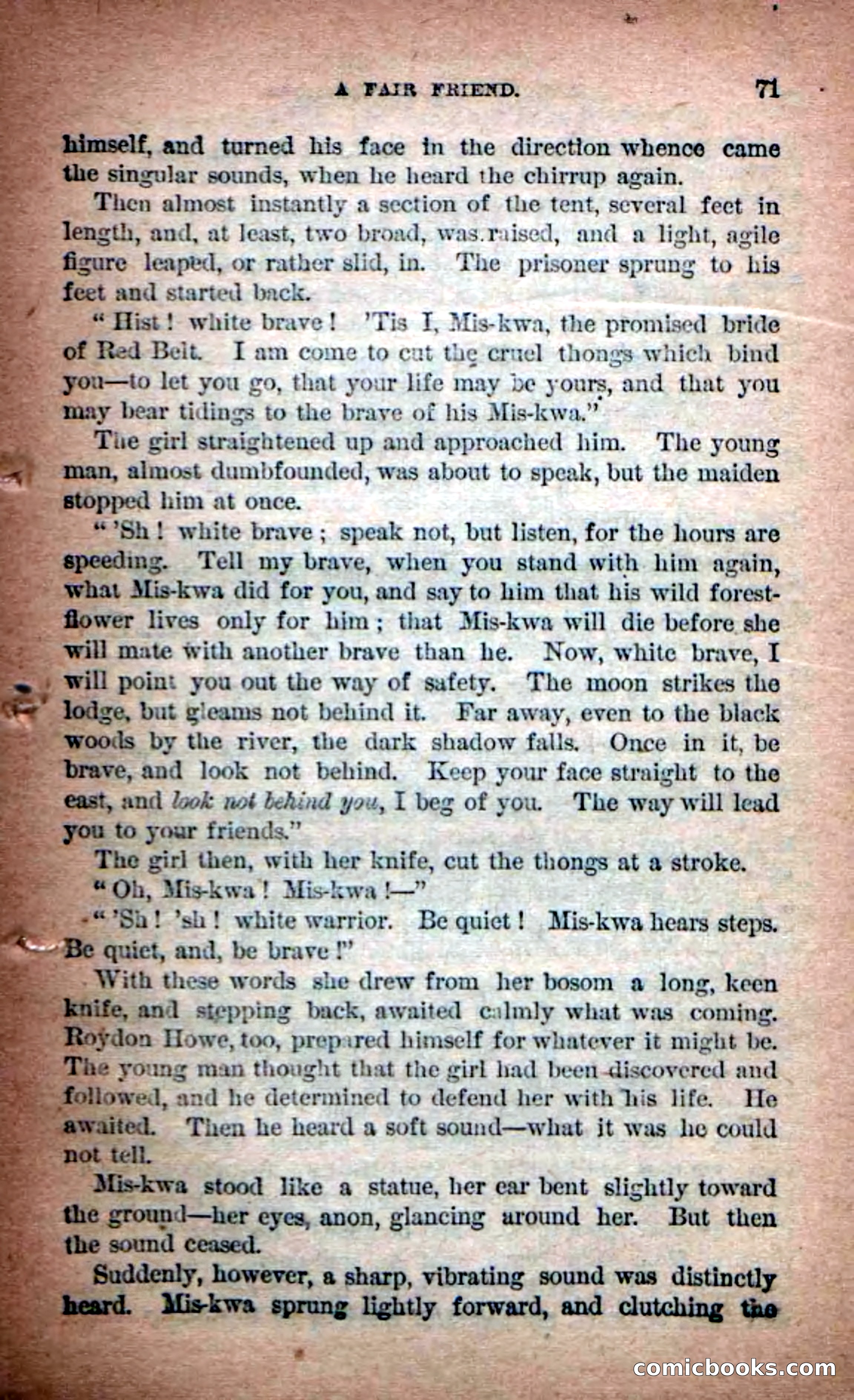 Red Belt, the Tuscarora — page 69 of 98