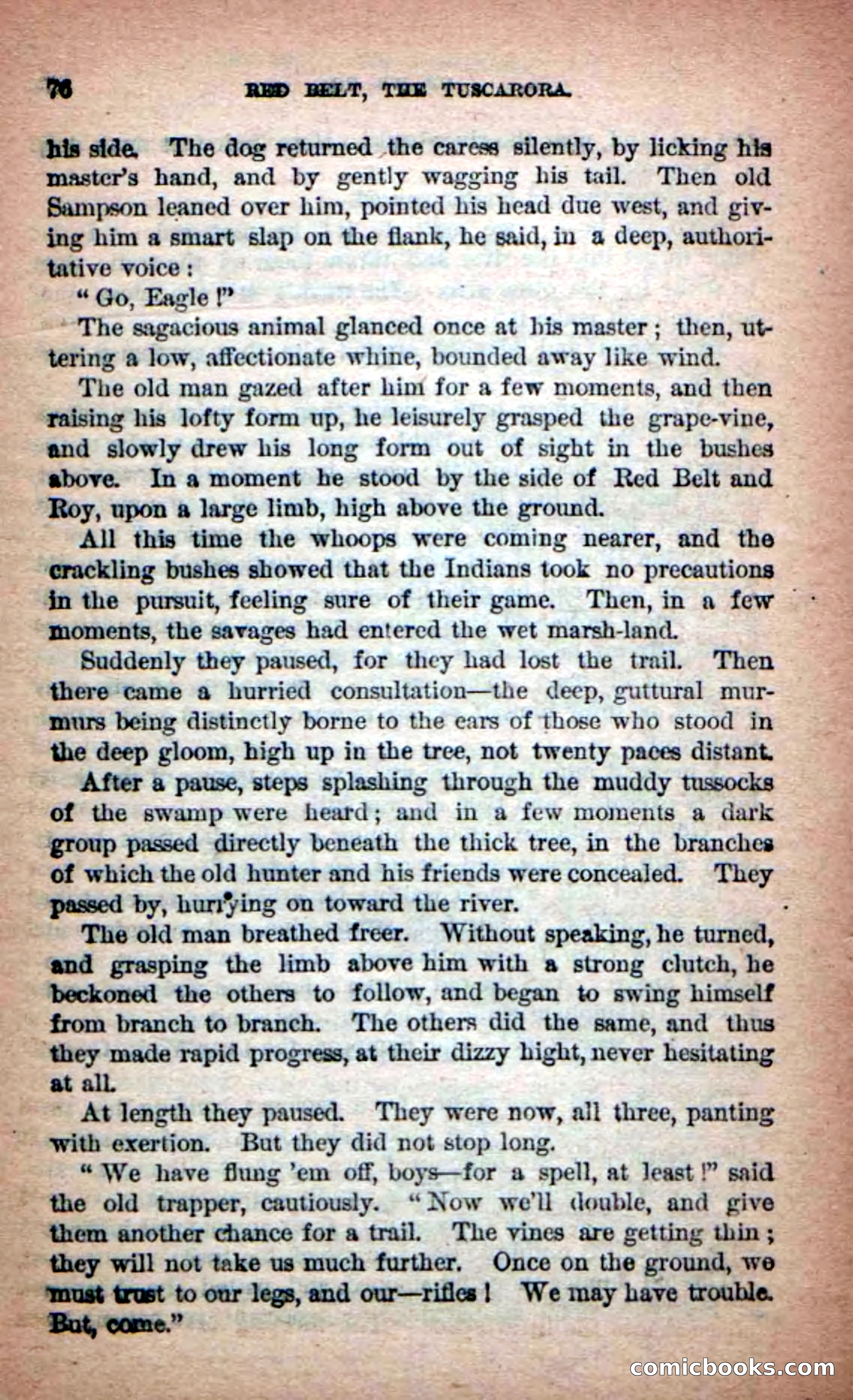 Red Belt, the Tuscarora — page 74 of 98