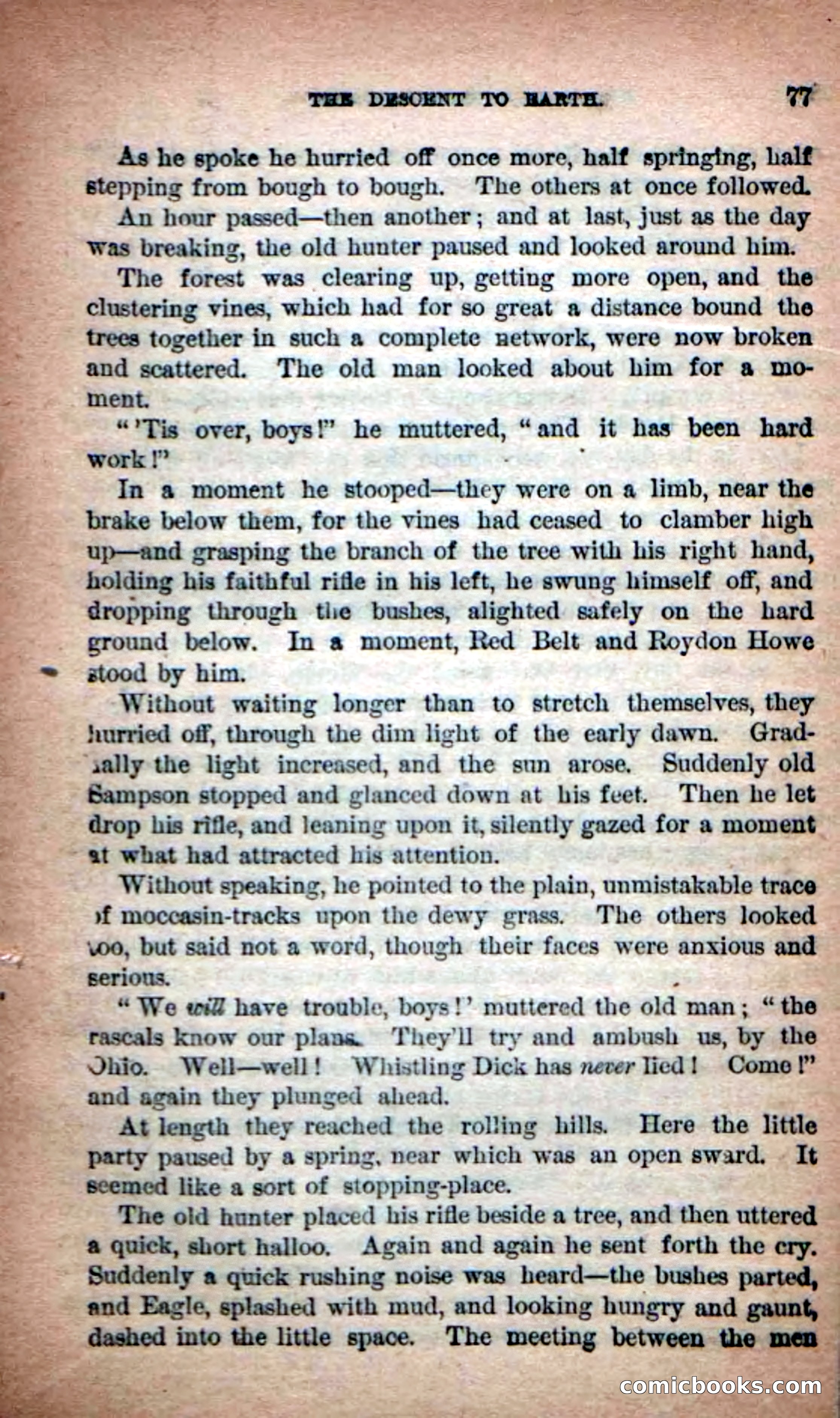 Red Belt, the Tuscarora — page 75 of 98
