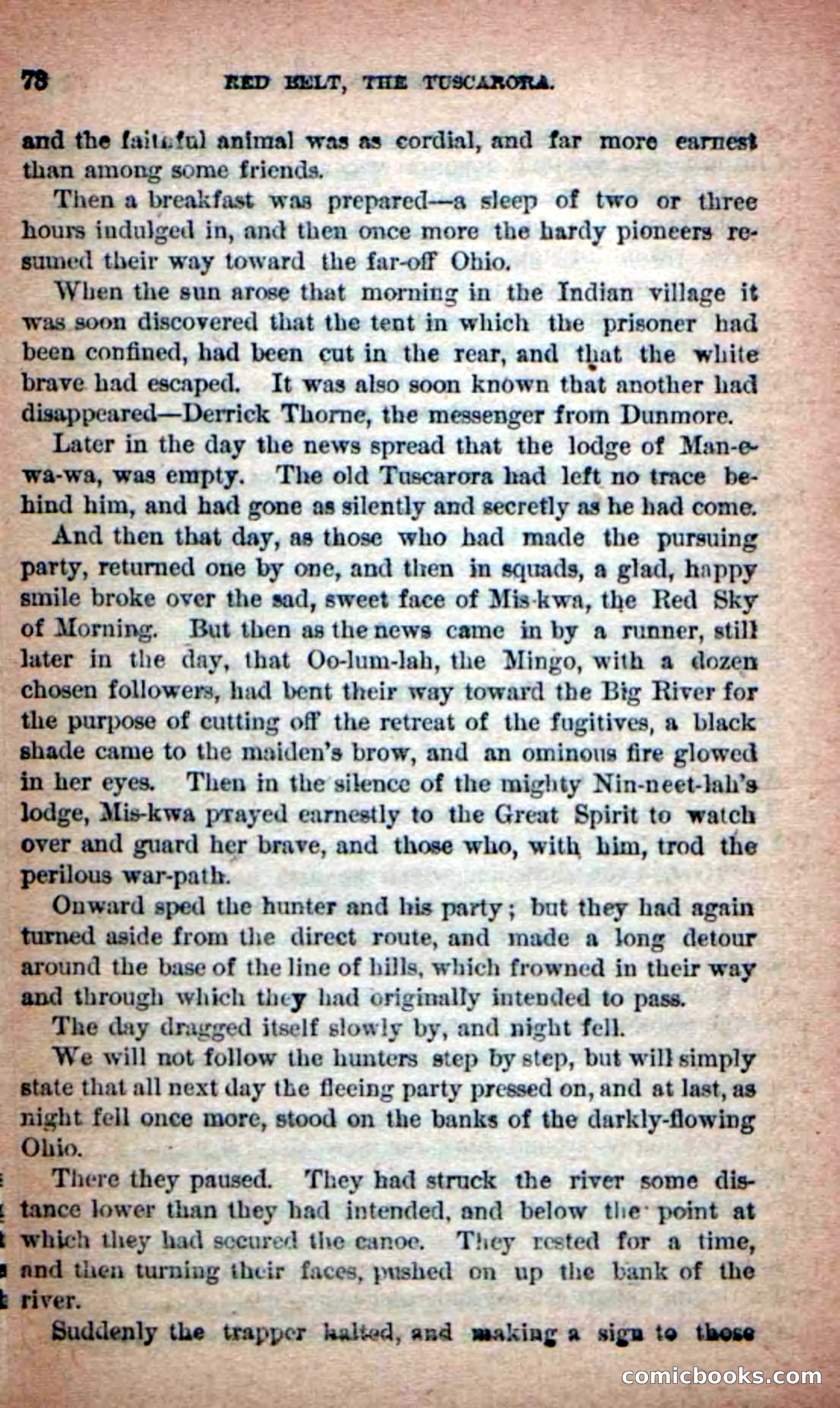 Red Belt, the Tuscarora — page 76 of 98