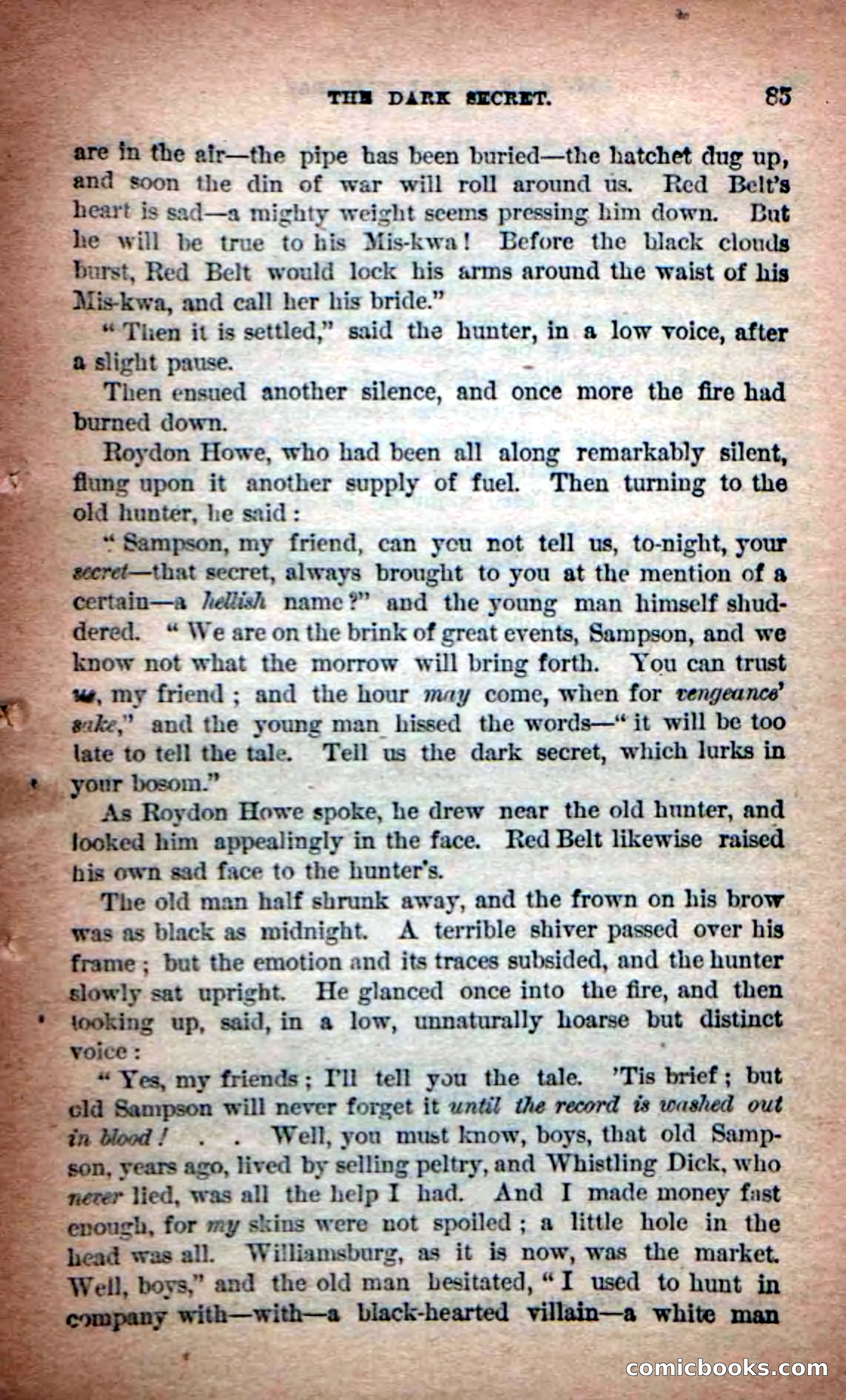 Red Belt, the Tuscarora — page 83 of 98