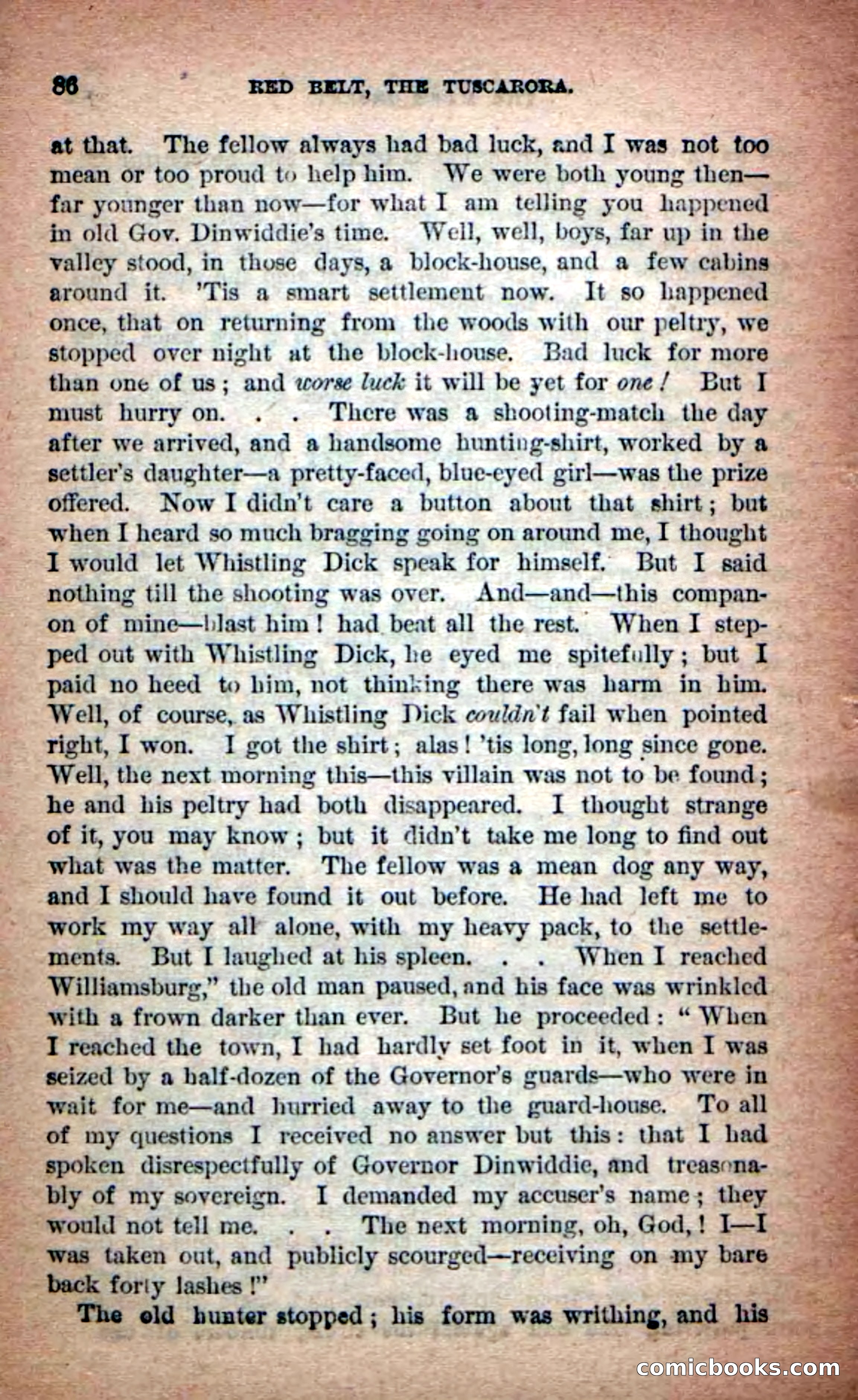 Red Belt, the Tuscarora — page 84 of 98