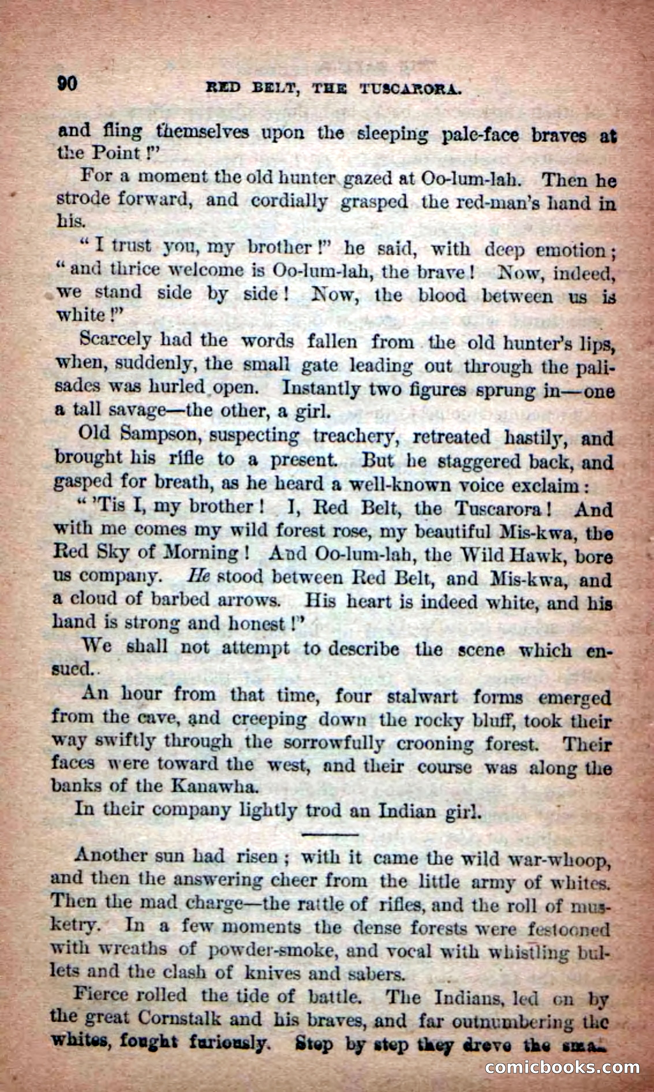 Red Belt, the Tuscarora — page 88 of 98