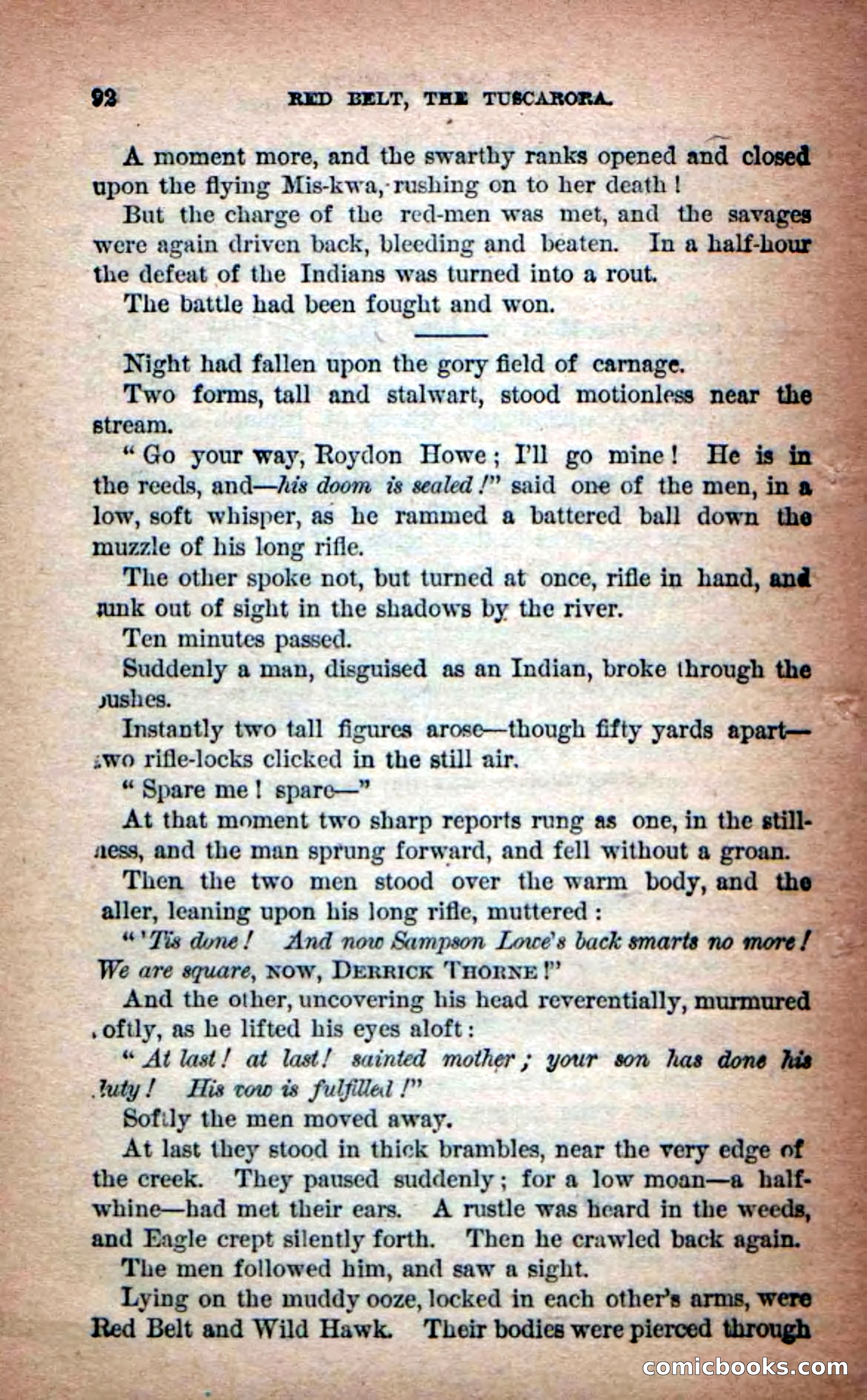 Red Belt, the Tuscarora — page 90 of 98