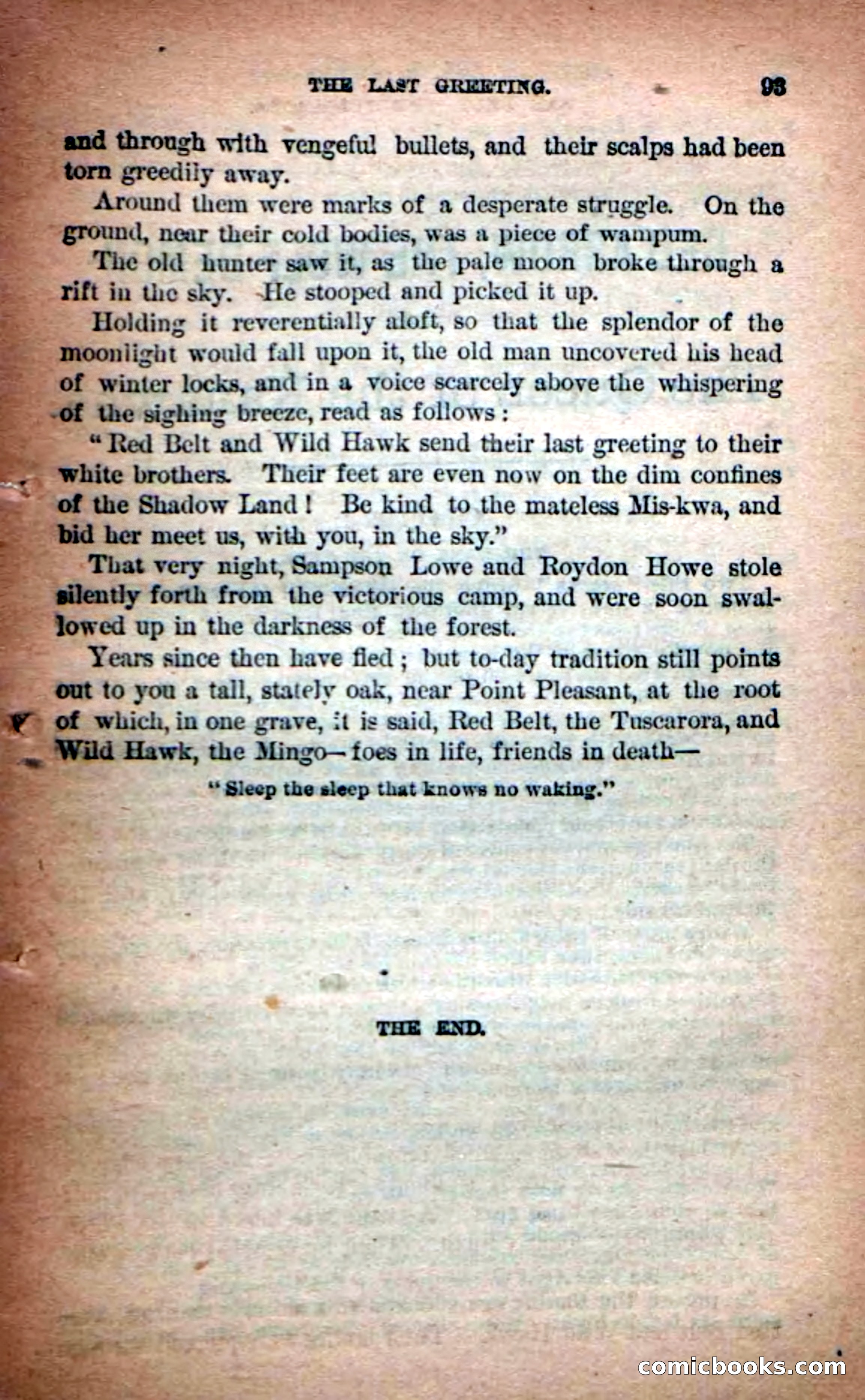 Red Belt, the Tuscarora — page 91 of 98
