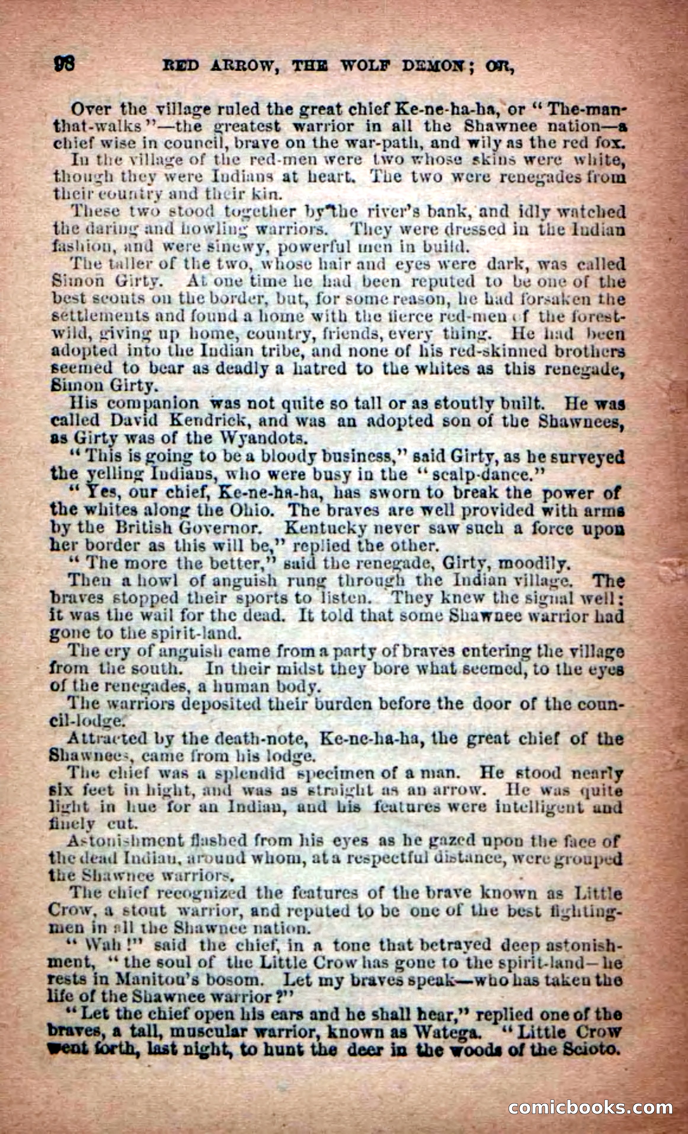 Red Belt, the Tuscarora — page 94 of 98