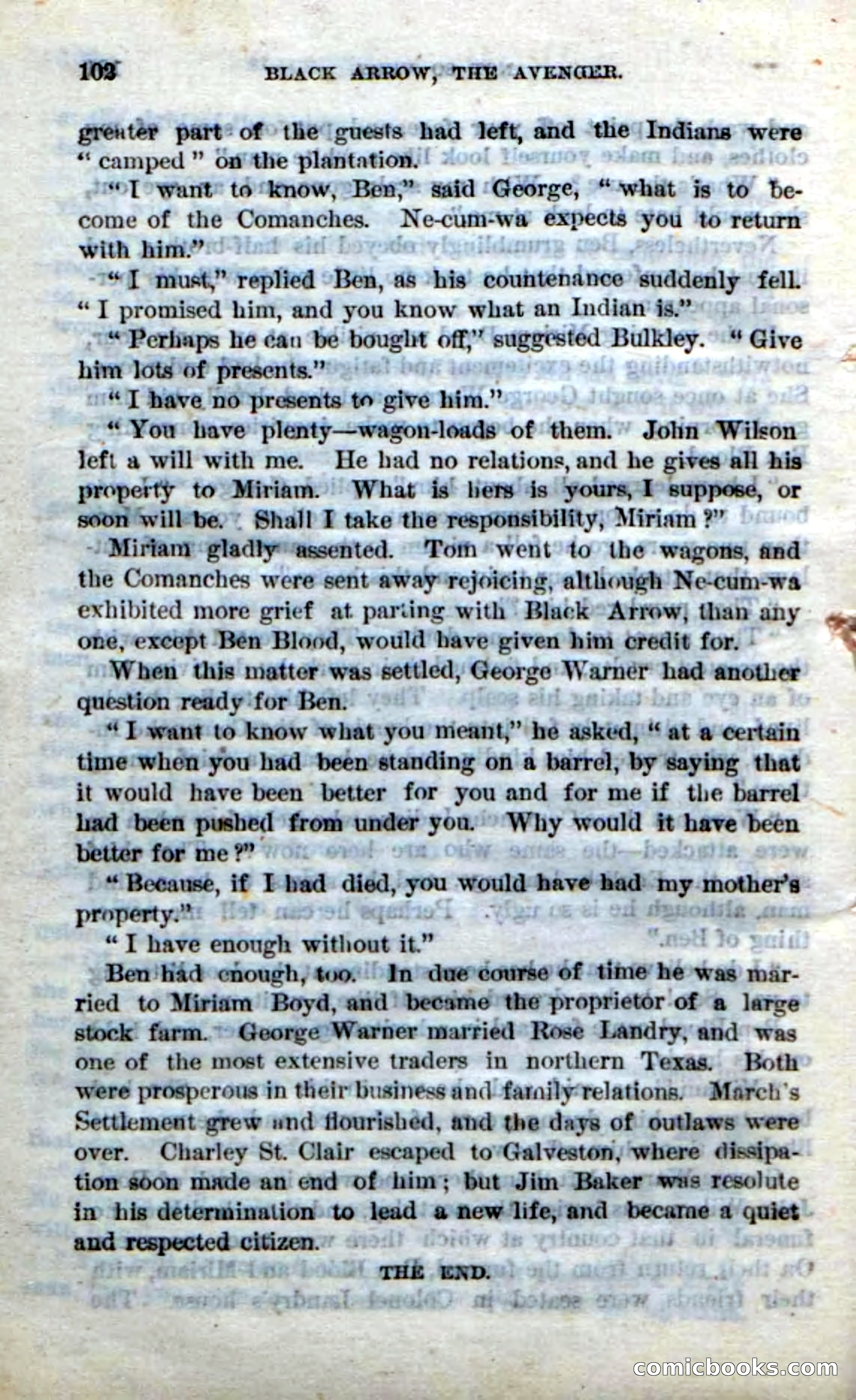 Black Arrow, the Avenger — page 98 of 100