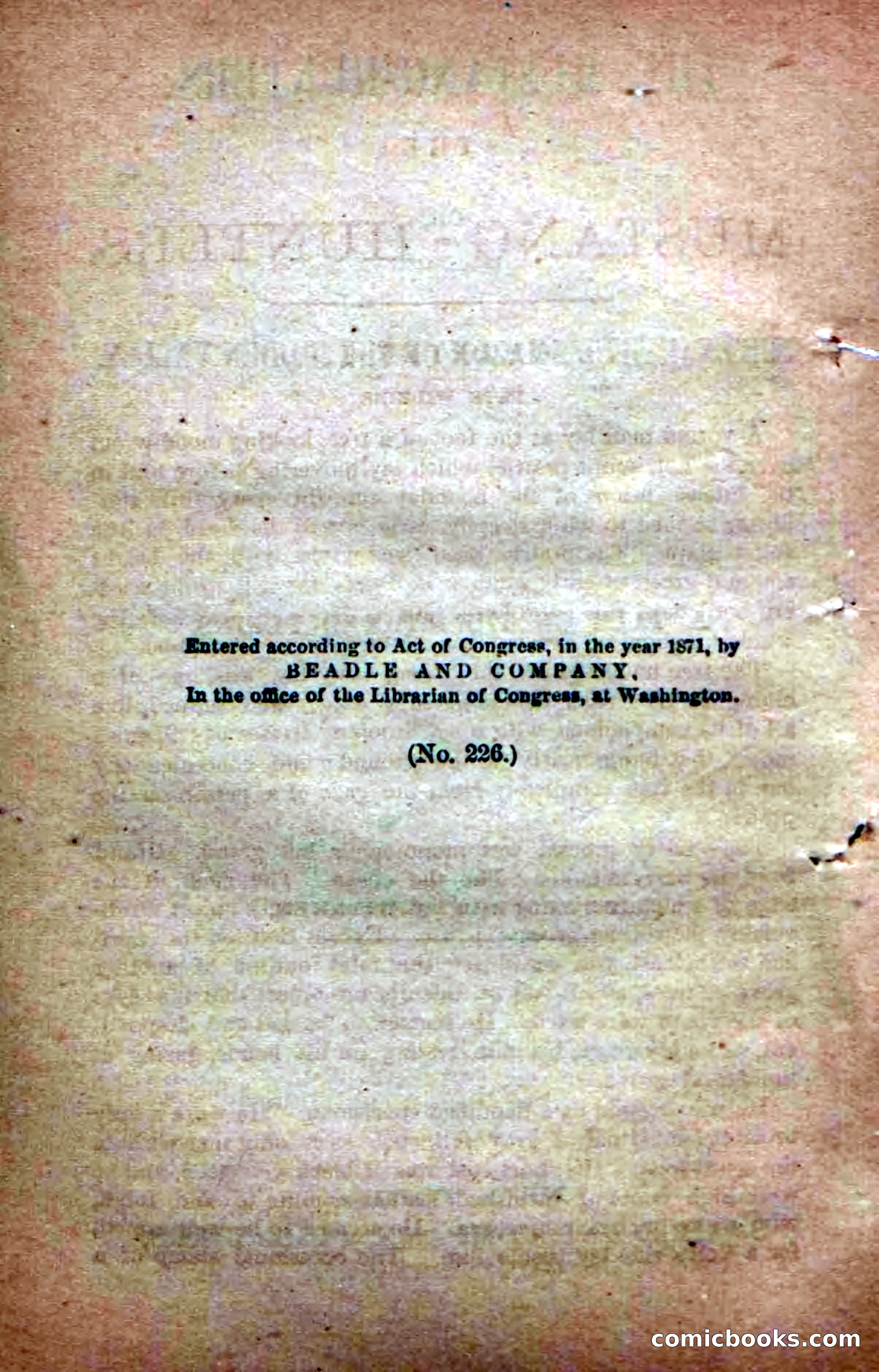 Beadle's Dime Novels No. 226: The Mustang-Hunters — page 6 of 100