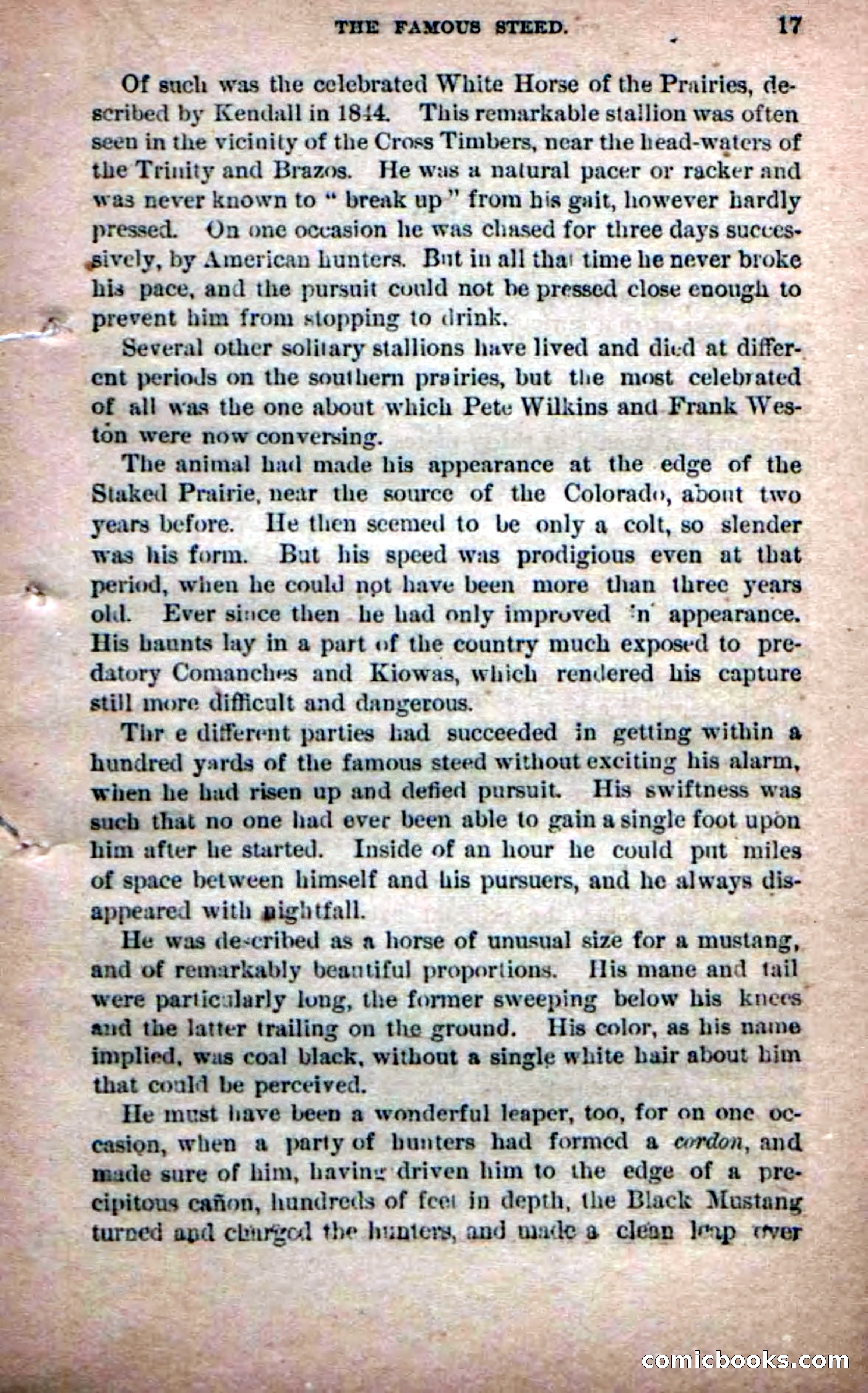 Beadle's Dime Novels No. 226: The Mustang-Hunters — page 15 of 100