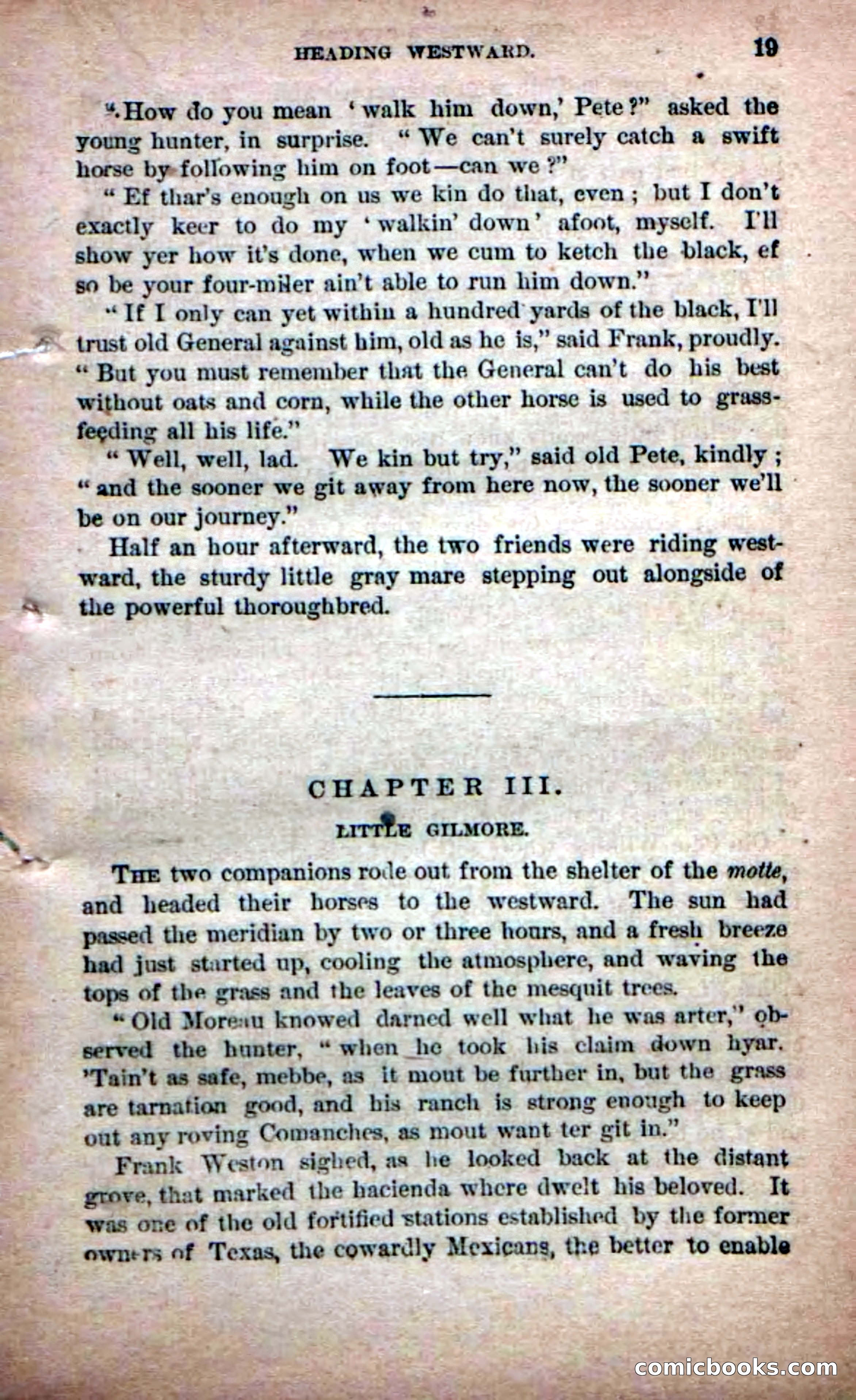 Beadle's Dime Novels No. 226: The Mustang-Hunters — page 17 of 100