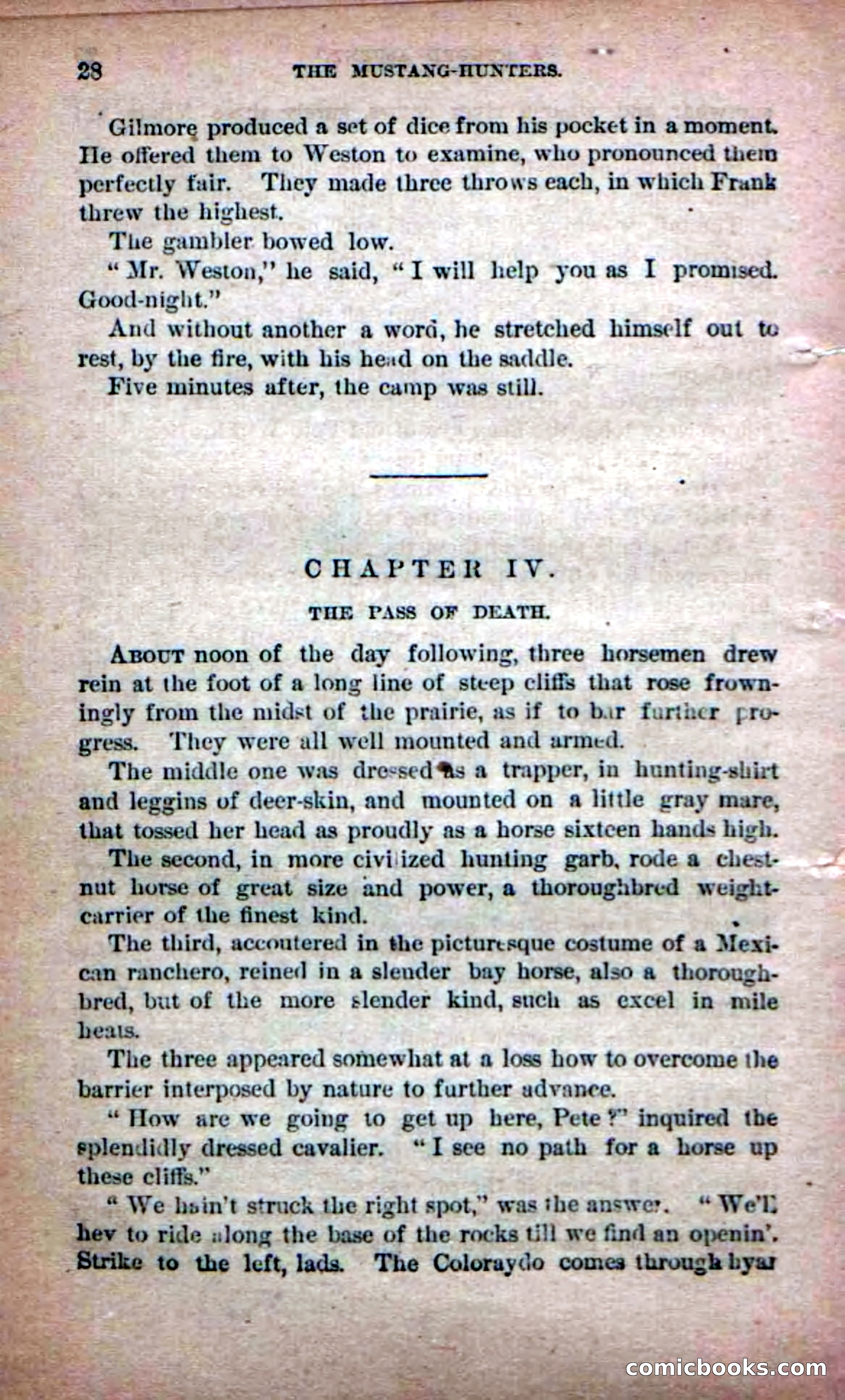 Beadle's Dime Novels No. 226: The Mustang-Hunters — page 26 of 100