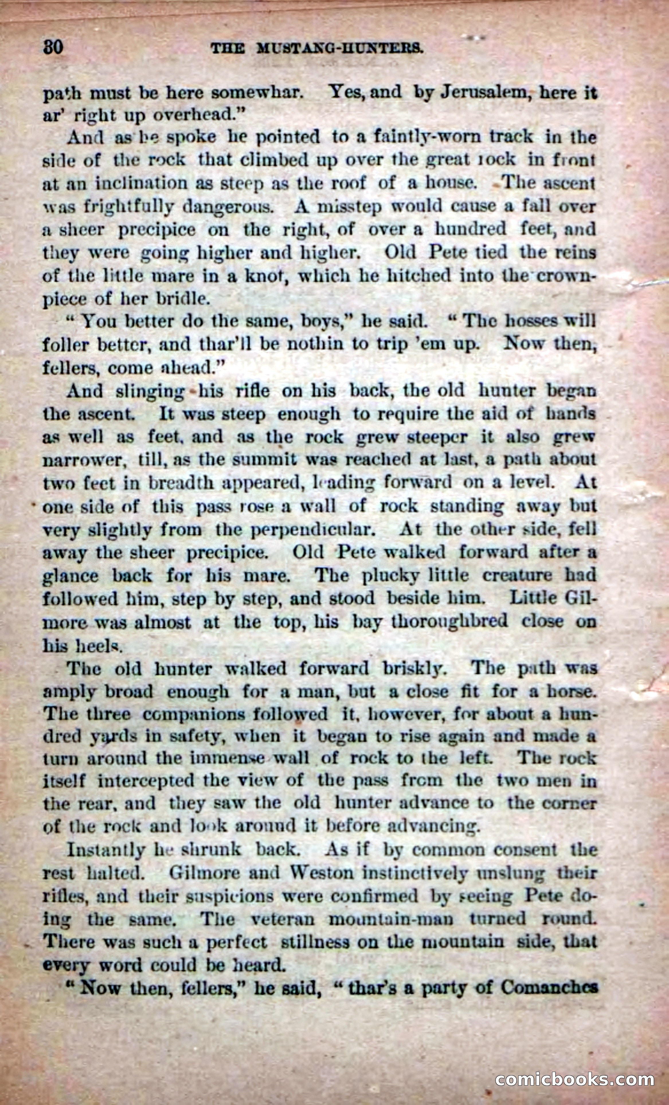 Beadle's Dime Novels No. 226: The Mustang-Hunters — page 28 of 100