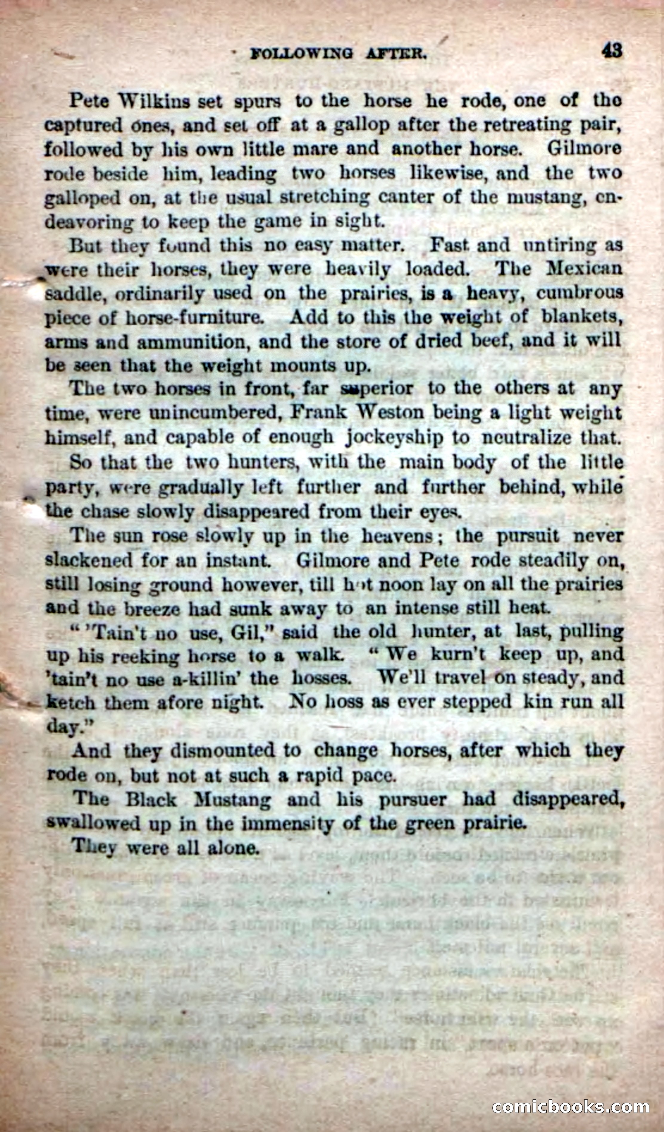 Beadle's Dime Novels No. 226: The Mustang-Hunters — page 41 of 100