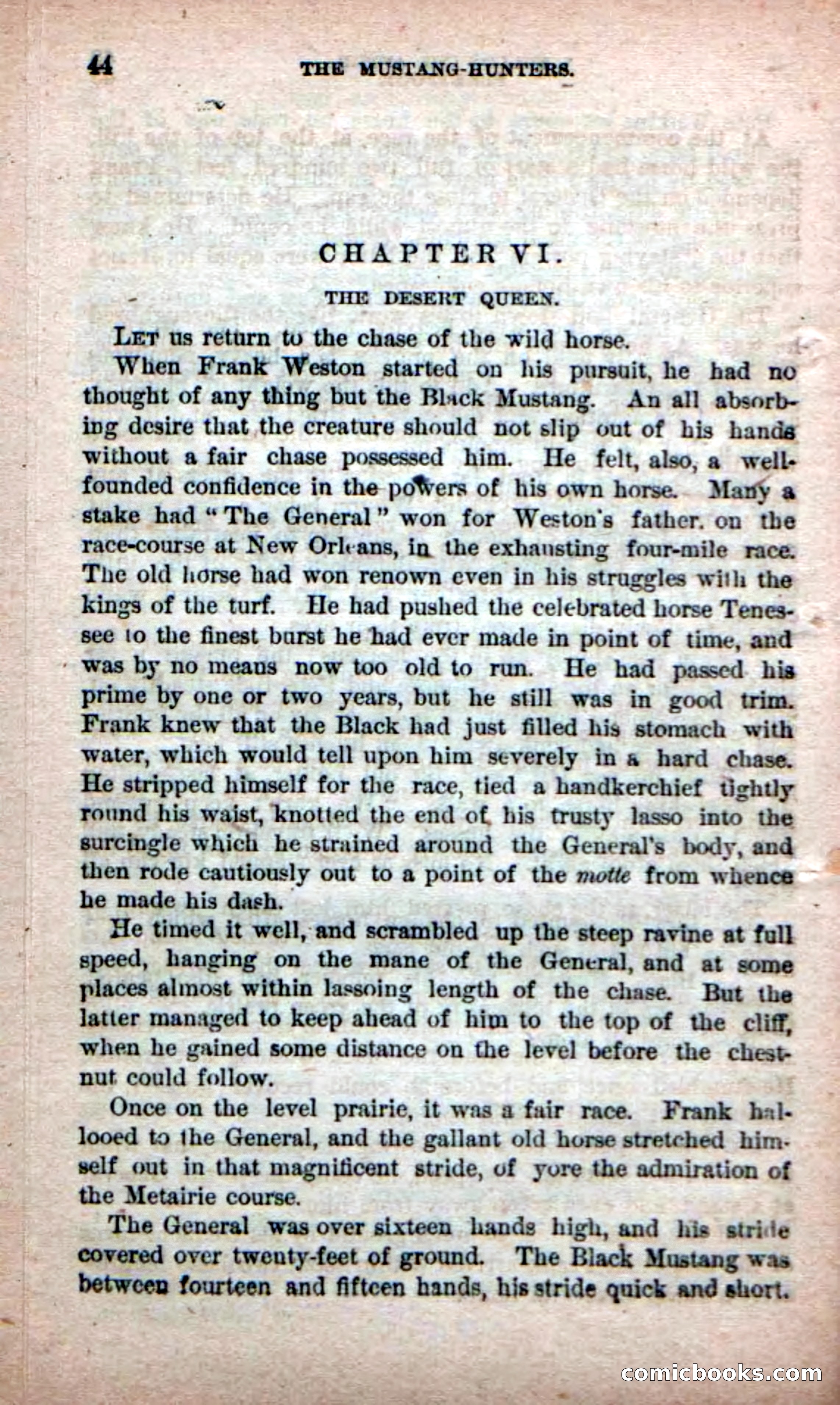 Beadle's Dime Novels No. 226: The Mustang-Hunters — page 42 of 100