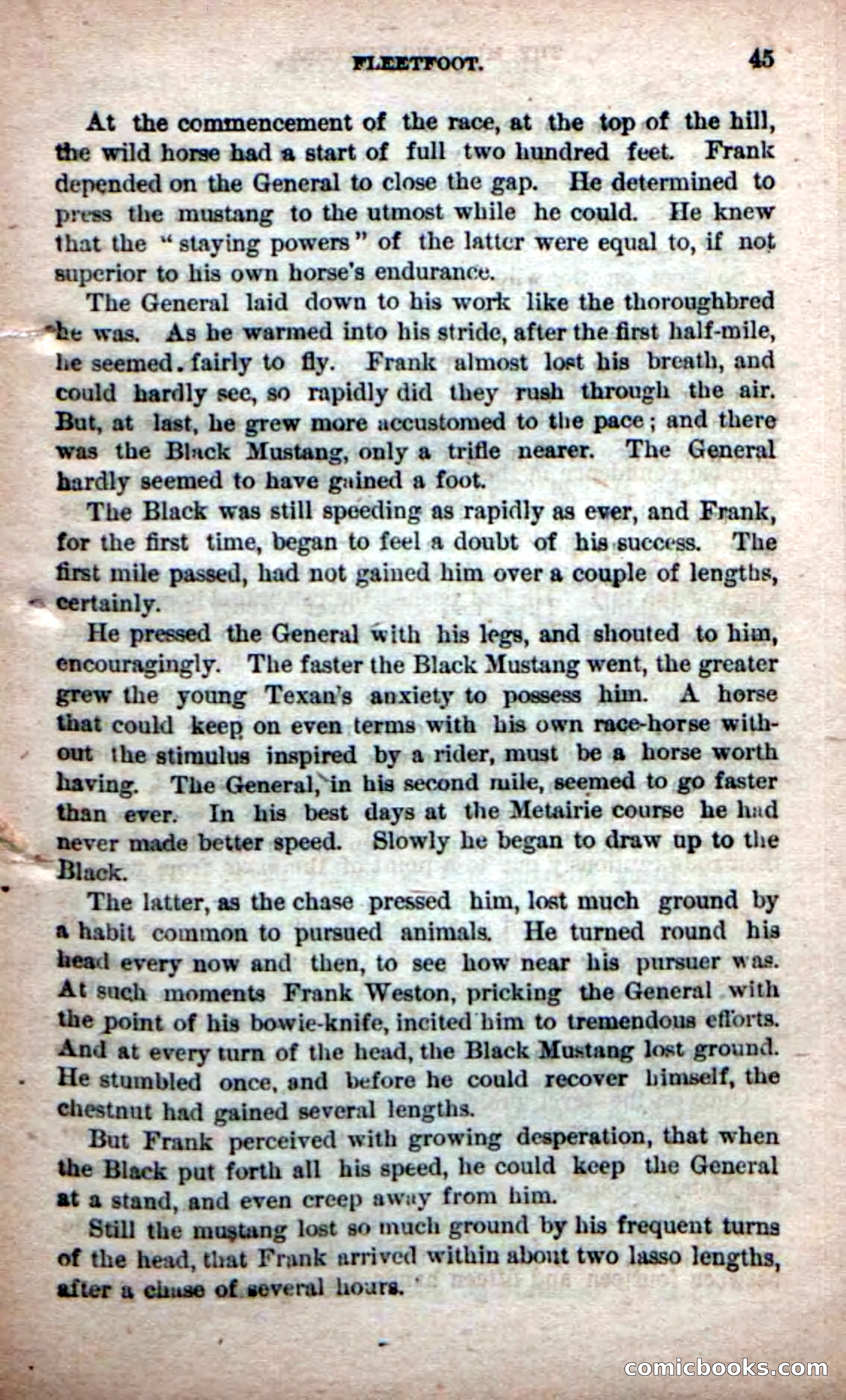 Beadle's Dime Novels No. 226: The Mustang-Hunters — page 43 of 100