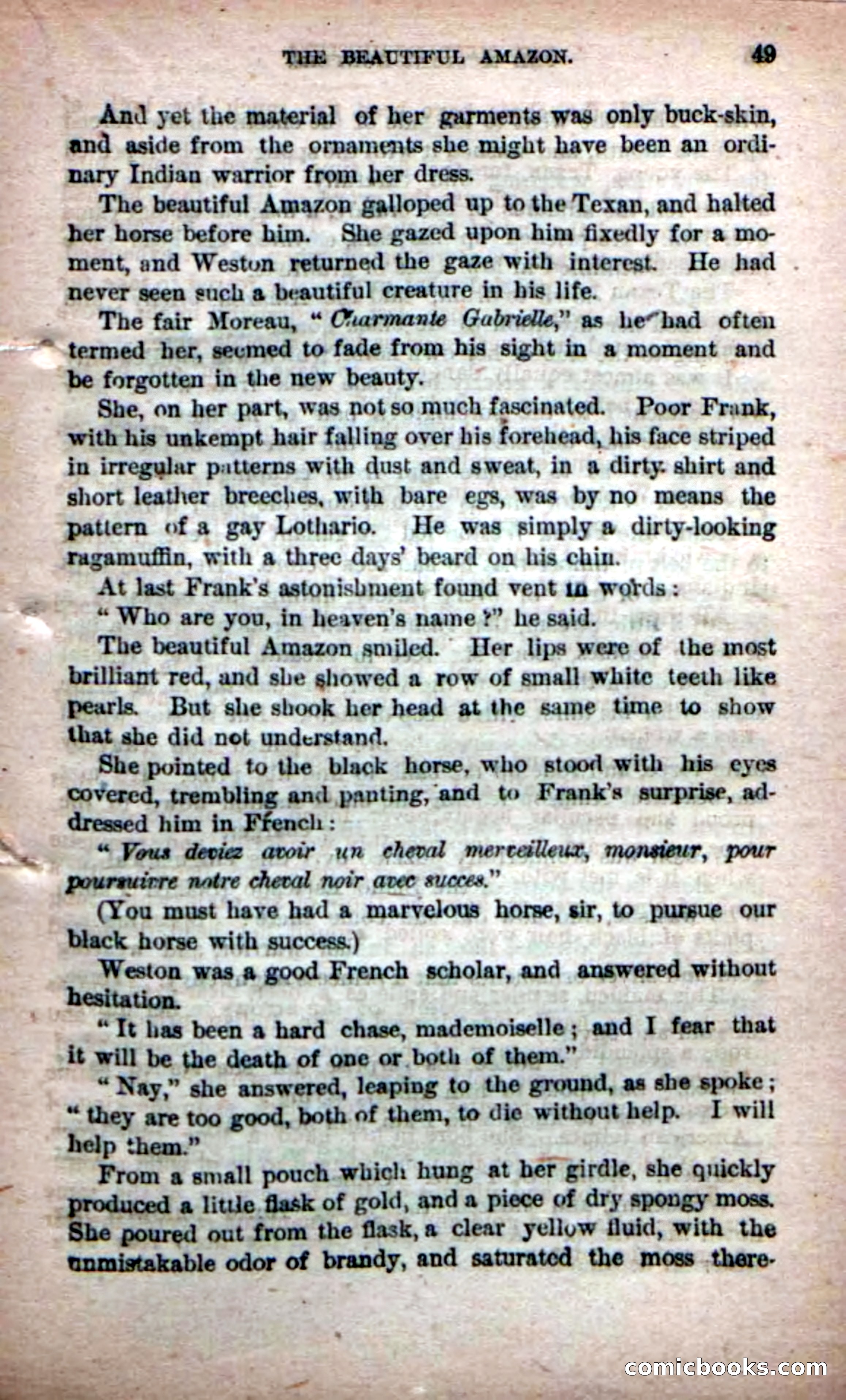 Beadle's Dime Novels No. 226: The Mustang-Hunters — page 47 of 100