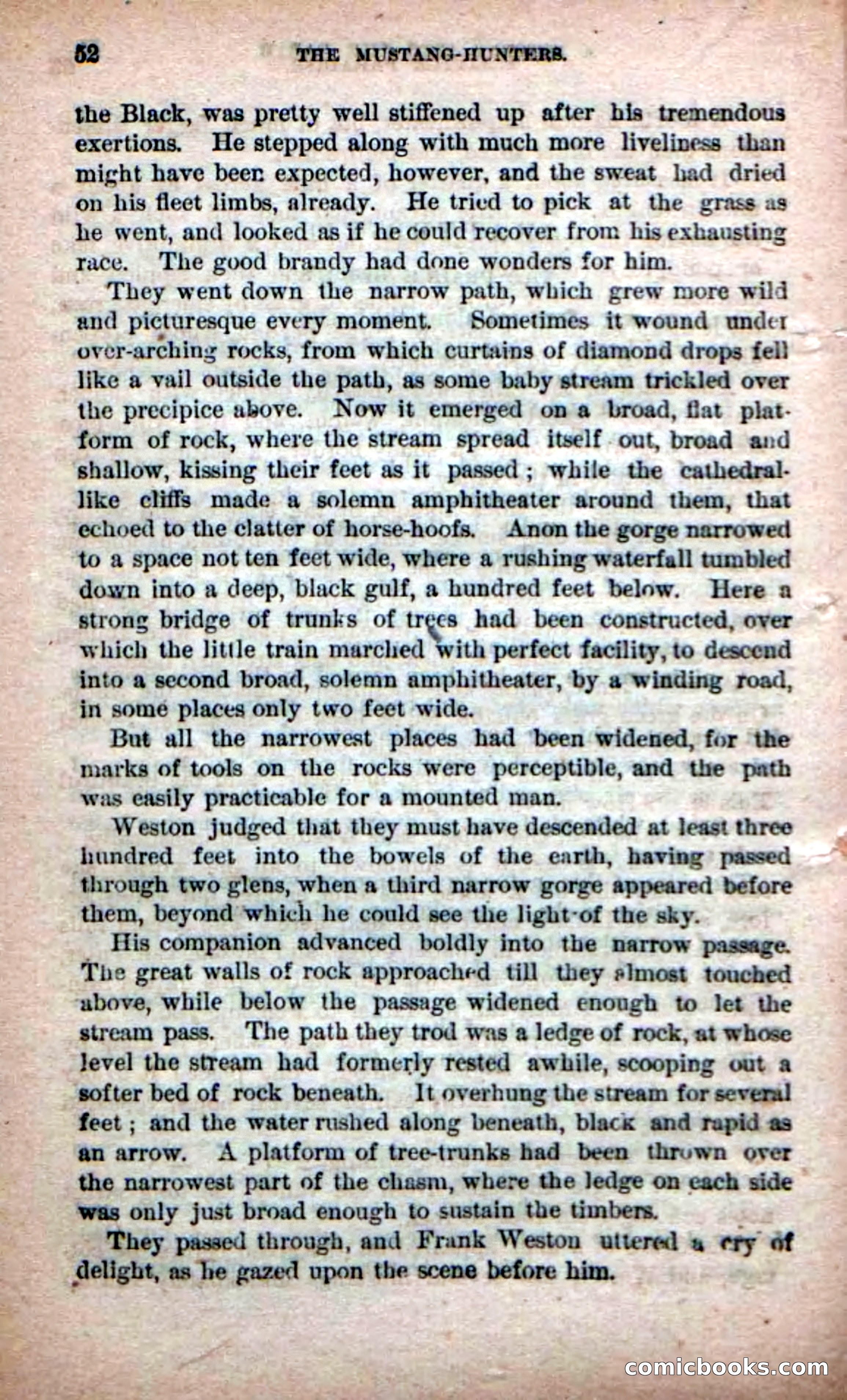 Beadle's Dime Novels No. 226: The Mustang-Hunters — page 50 of 100