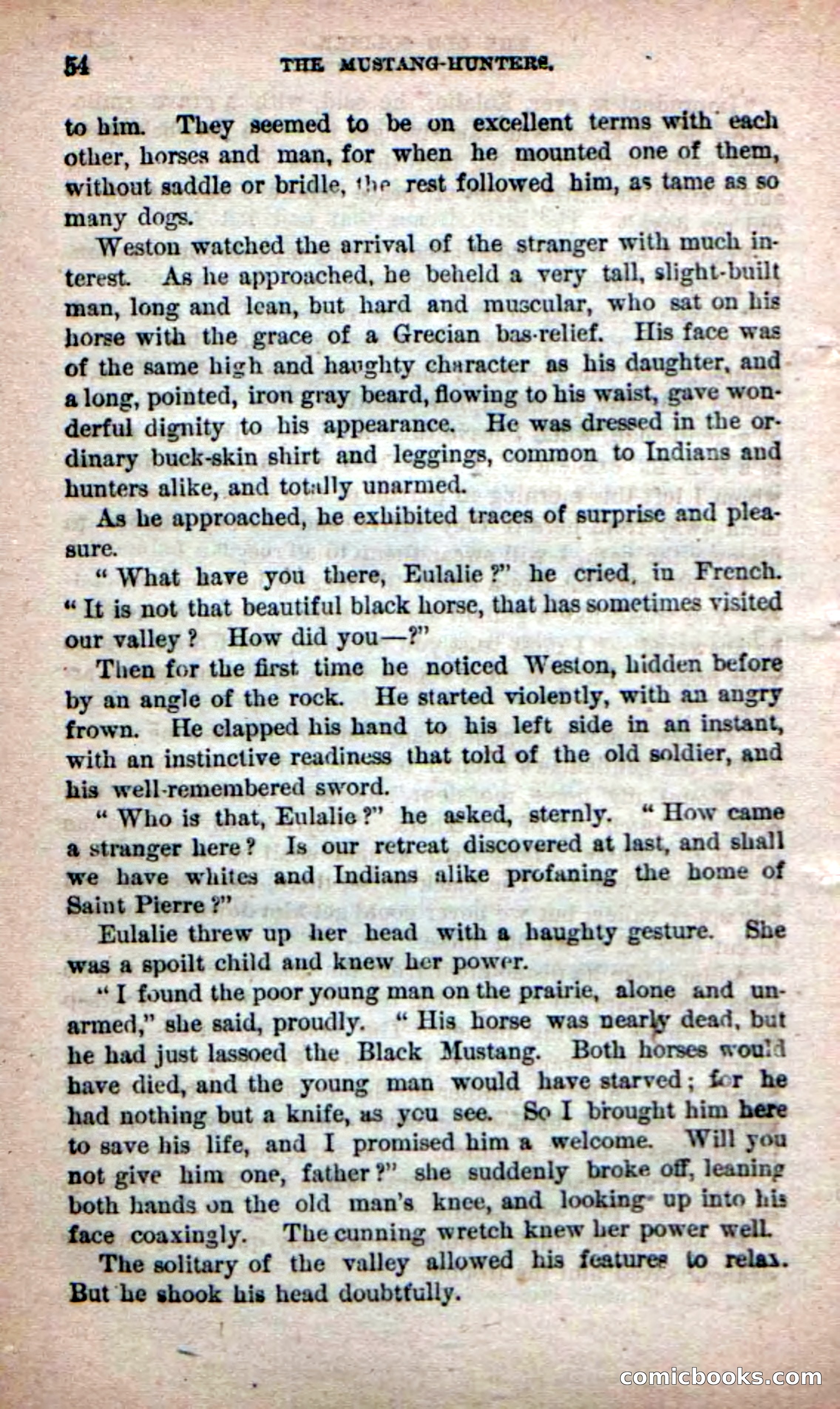 Beadle's Dime Novels No. 226: The Mustang-Hunters — page 52 of 100