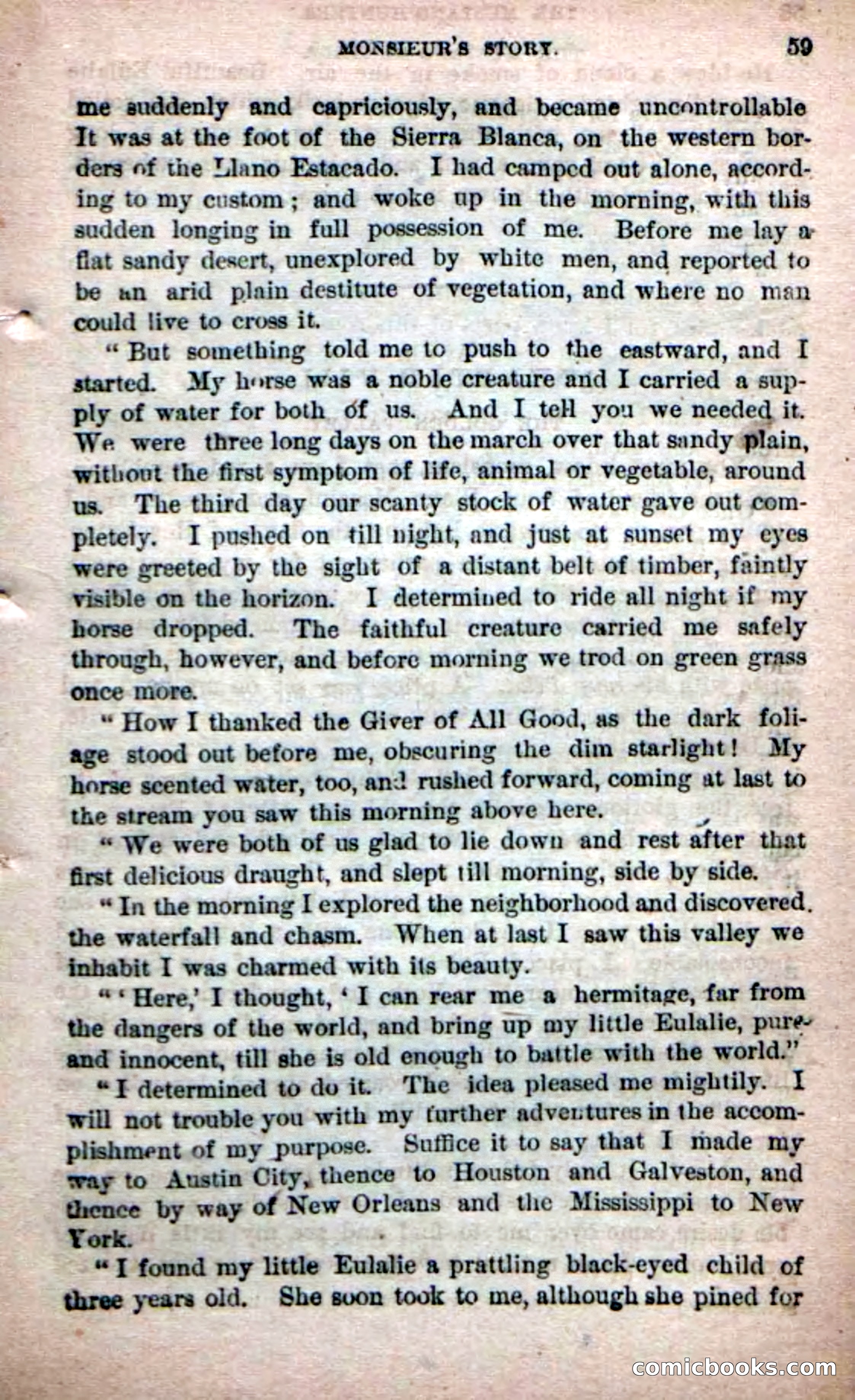 Beadle's Dime Novels No. 226: The Mustang-Hunters — page 57 of 100