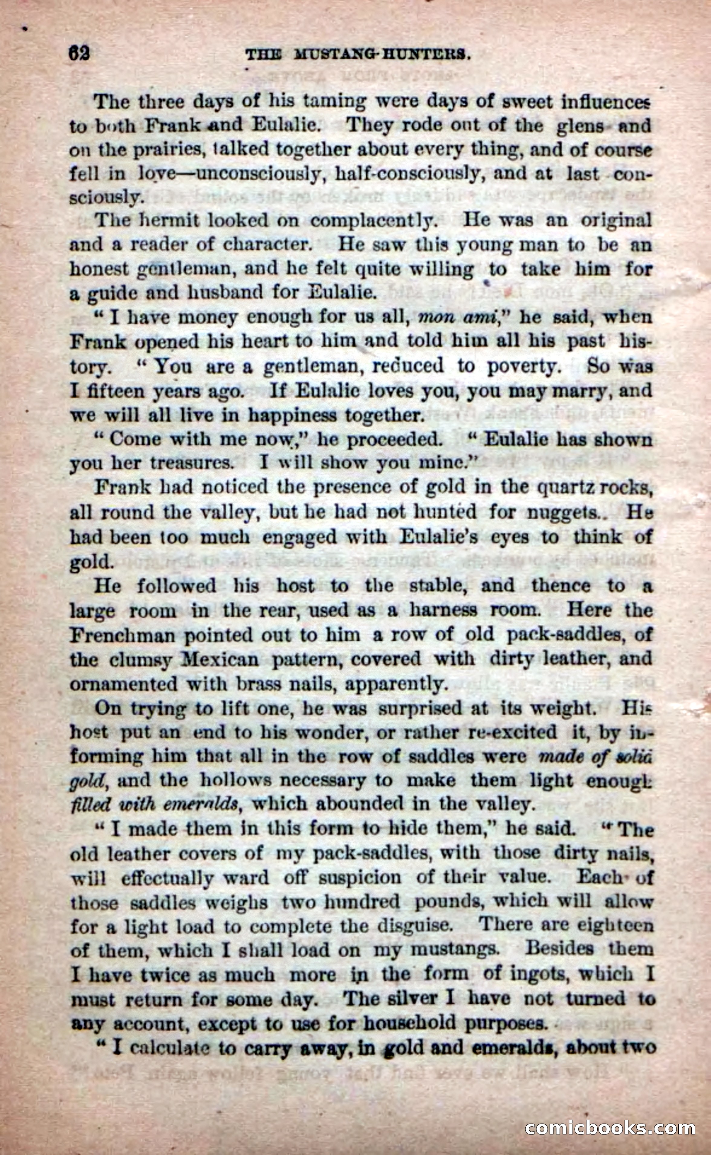 Beadle's Dime Novels No. 226: The Mustang-Hunters — page 60 of 100