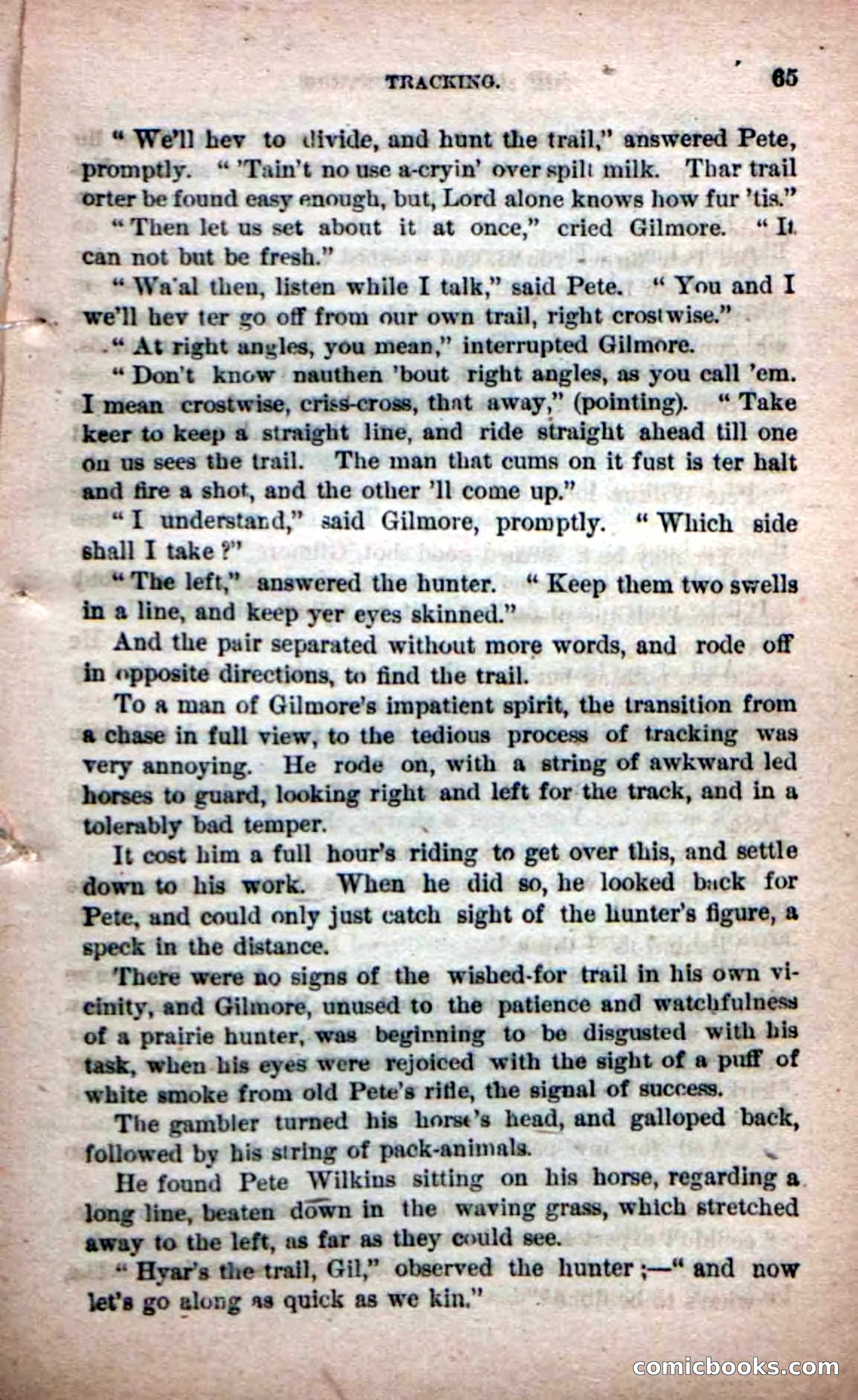 Beadle's Dime Novels No. 226: The Mustang-Hunters — page 63 of 100