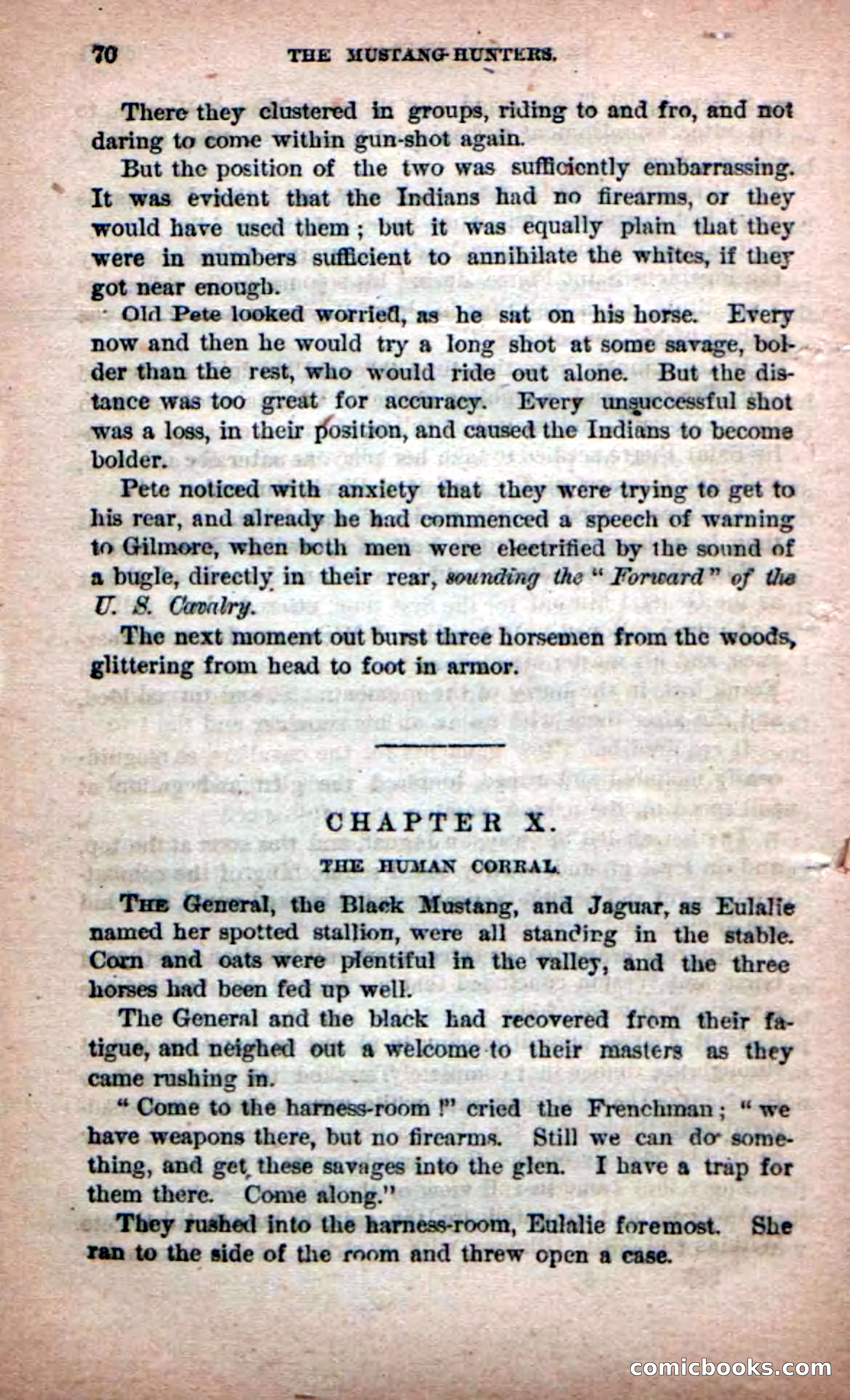 Beadle's Dime Novels No. 226: The Mustang-Hunters — page 68 of 100