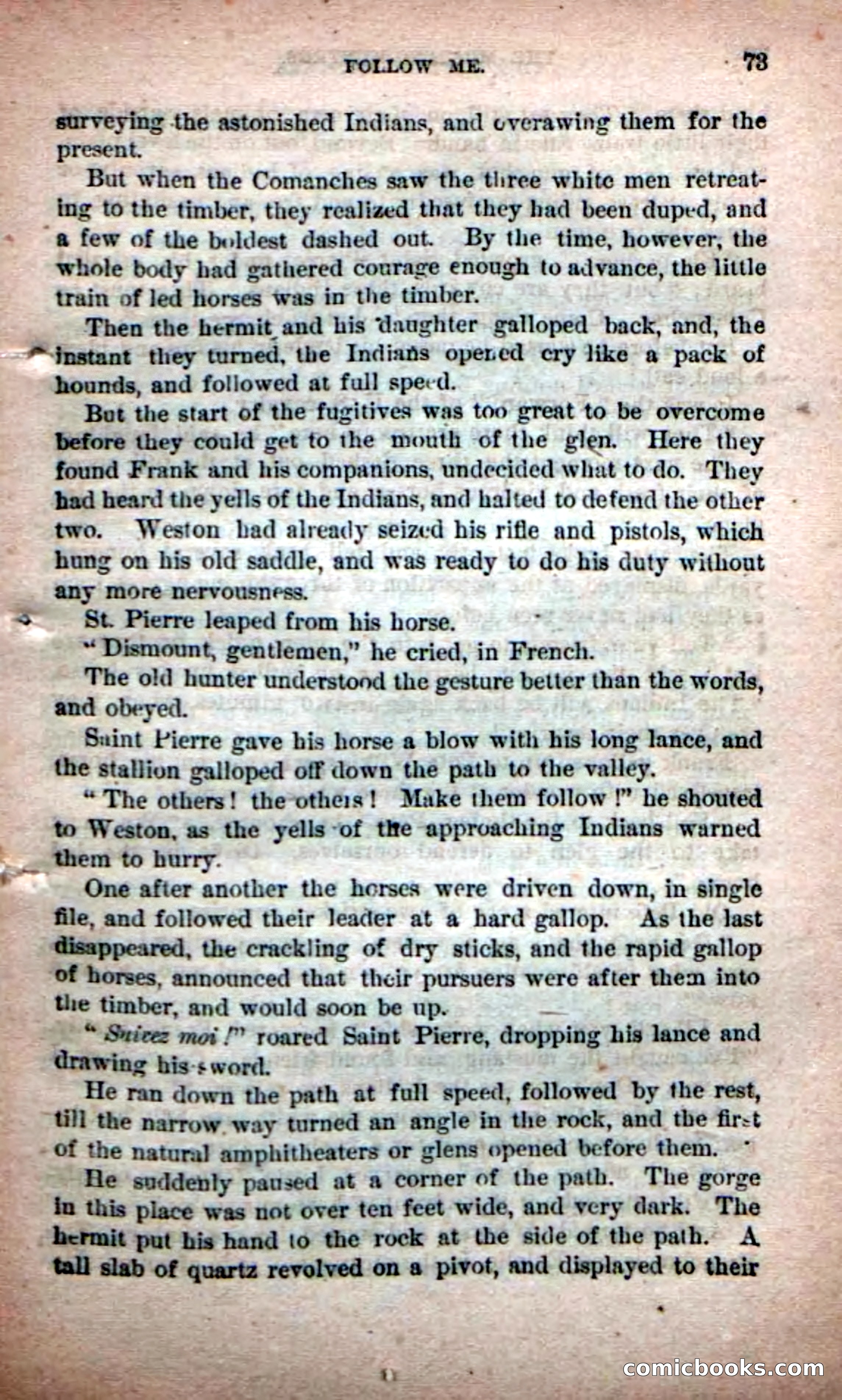Beadle's Dime Novels No. 226: The Mustang-Hunters — page 71 of 100