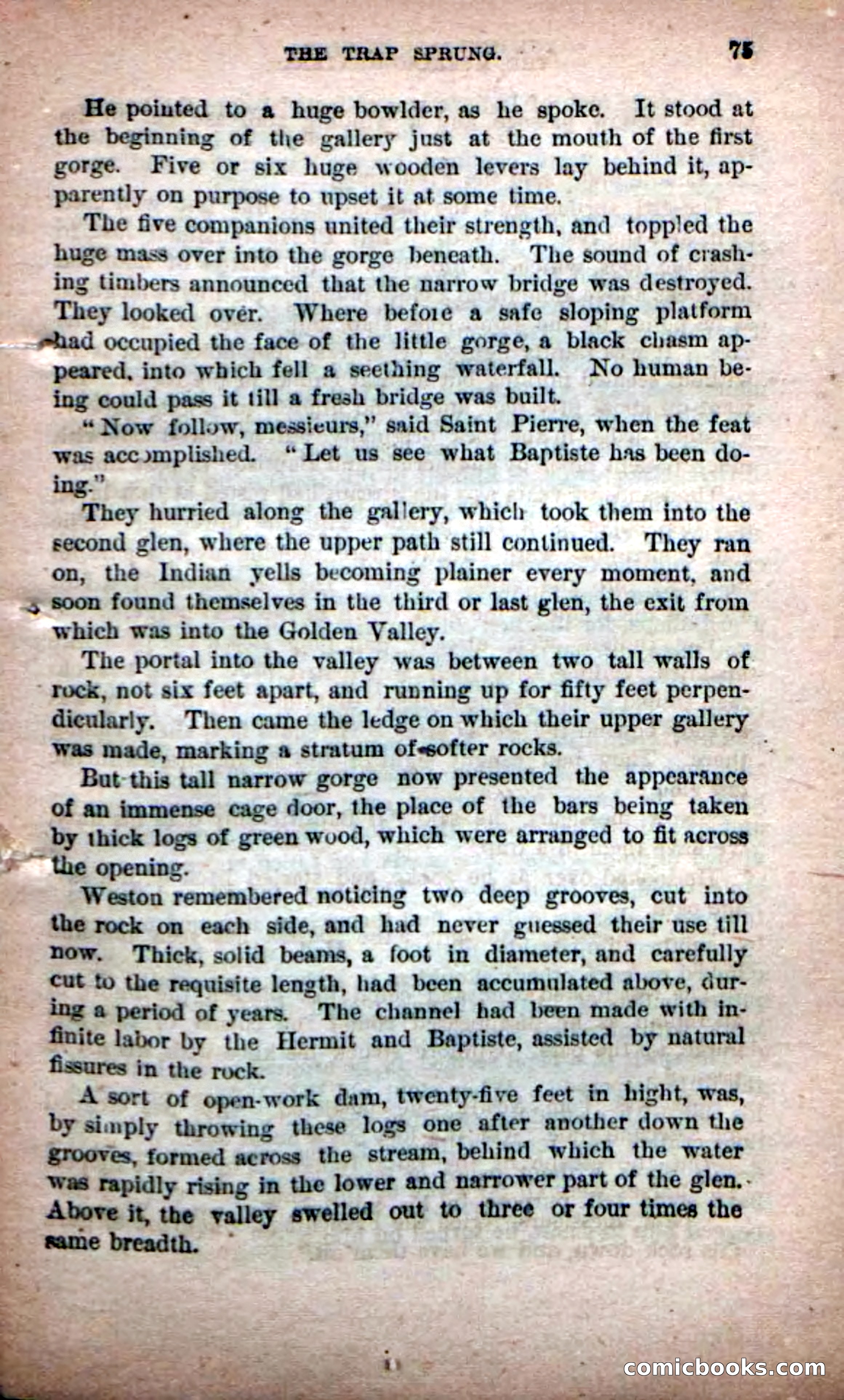 Beadle's Dime Novels No. 226: The Mustang-Hunters — page 73 of 100