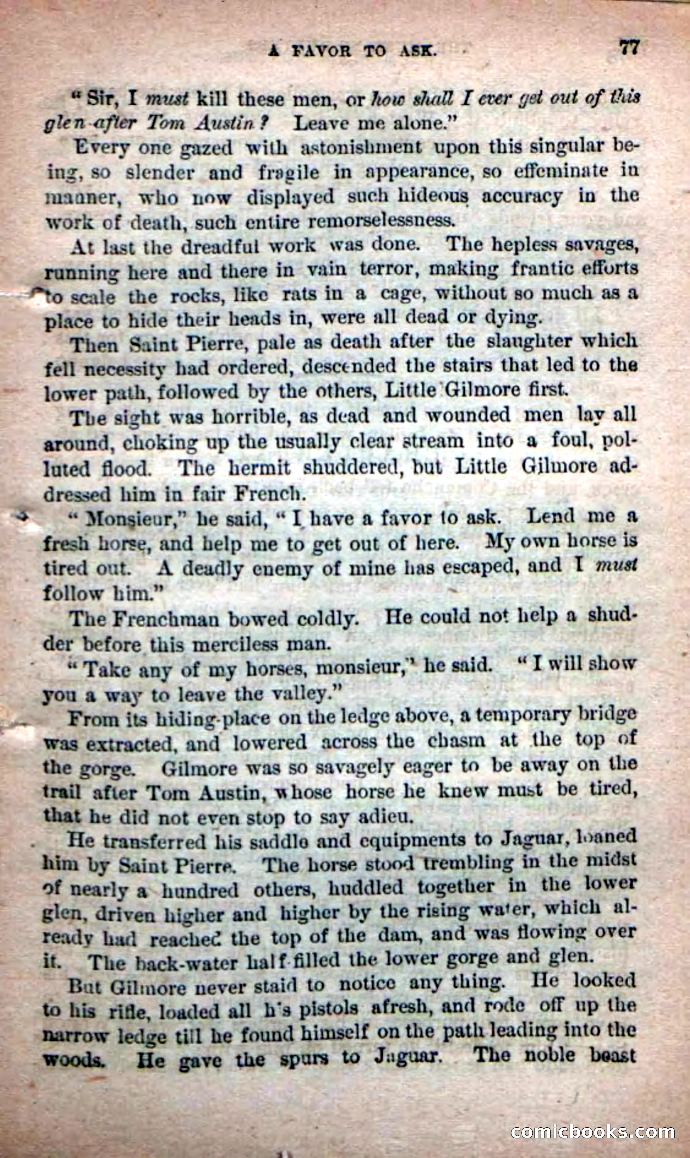Beadle's Dime Novels No. 226: The Mustang-Hunters — page 75 of 100
