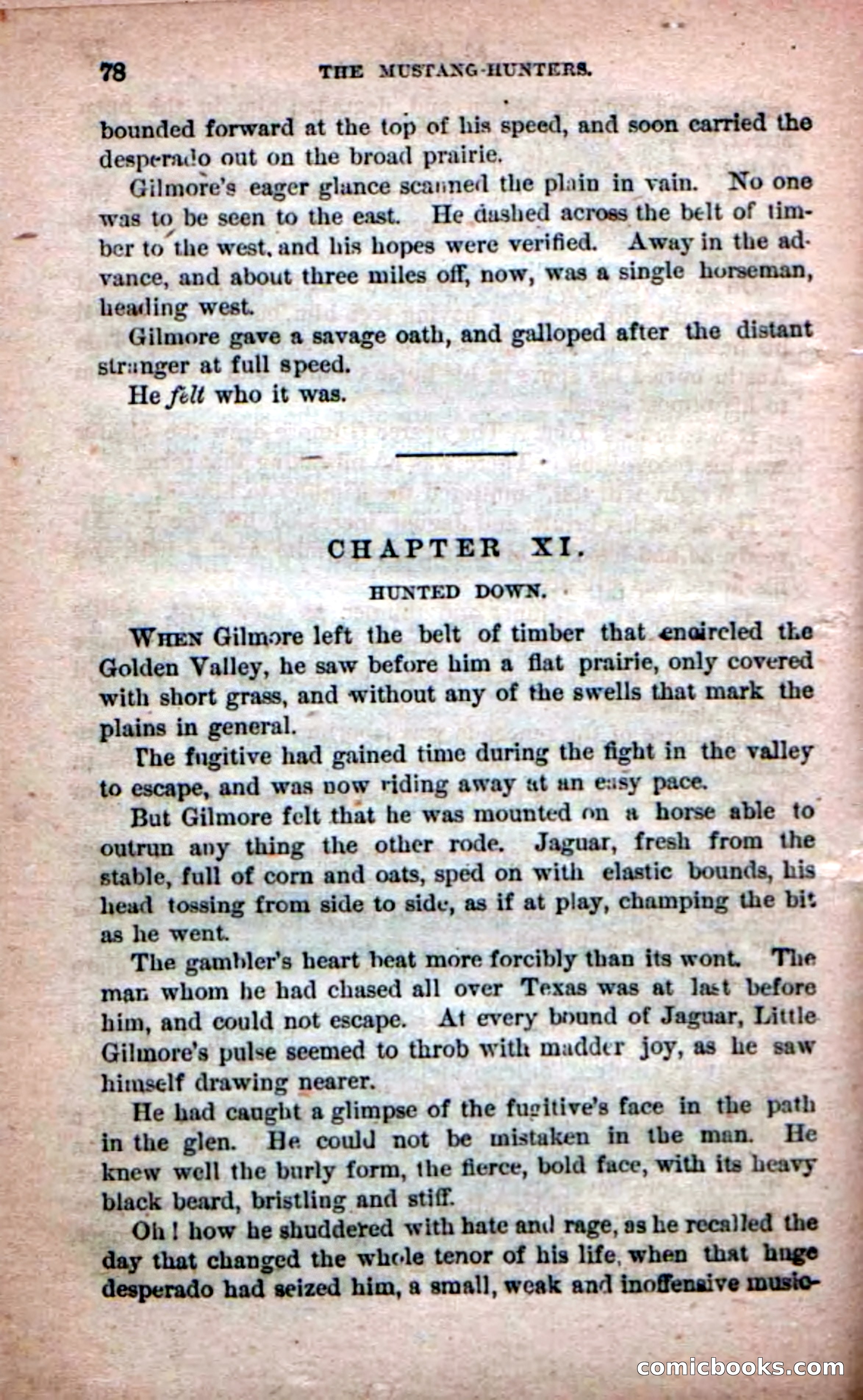 Beadle's Dime Novels No. 226: The Mustang-Hunters — page 76 of 100