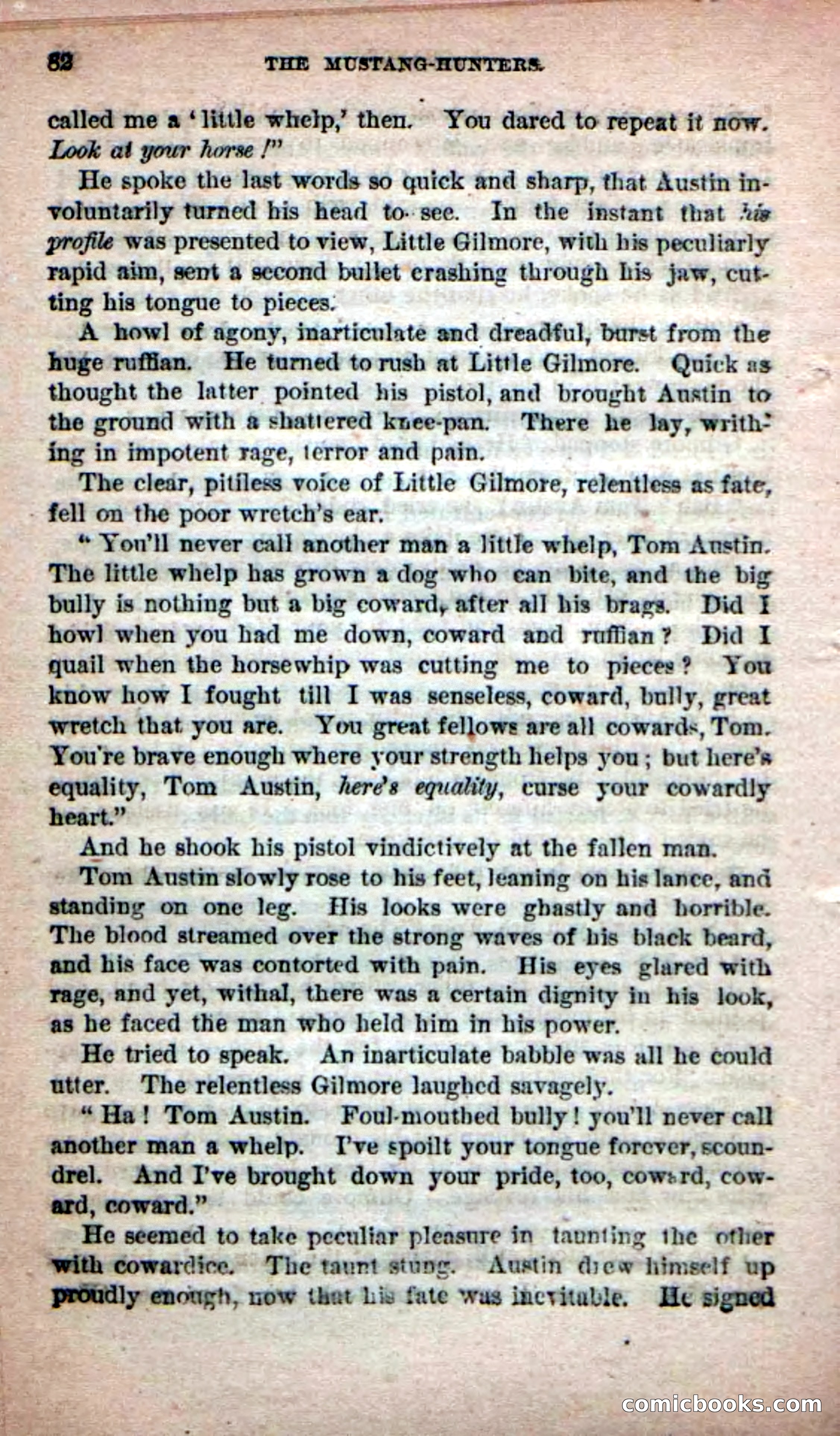 Beadle's Dime Novels No. 226: The Mustang-Hunters — page 80 of 100