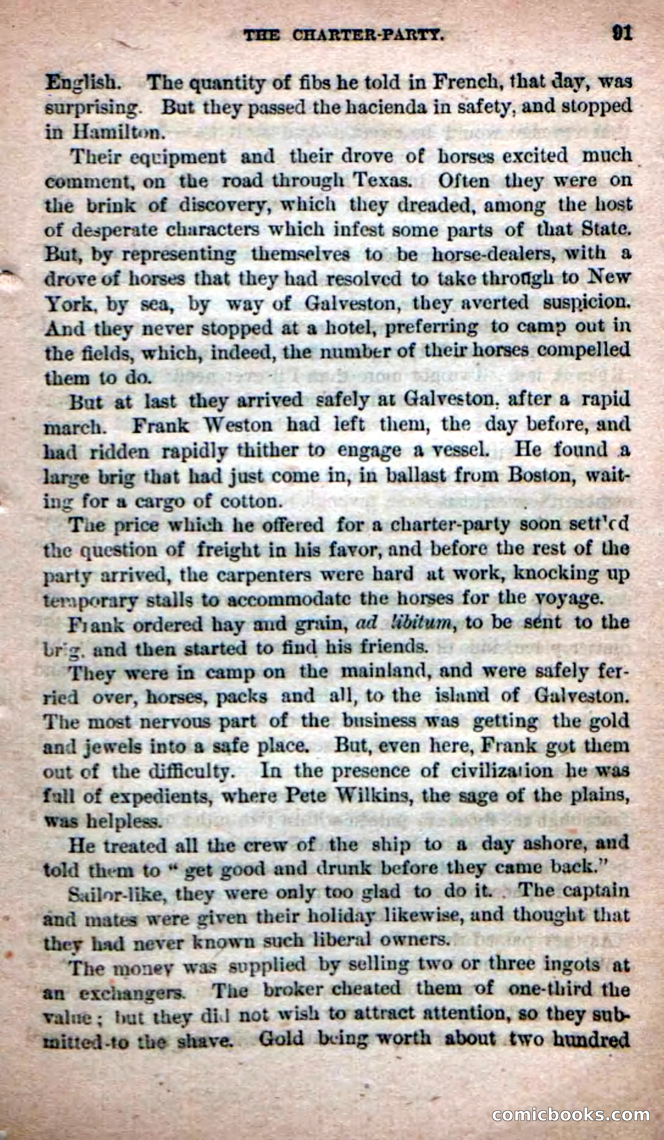 Beadle's Dime Novels No. 226: The Mustang-Hunters — page 89 of 100